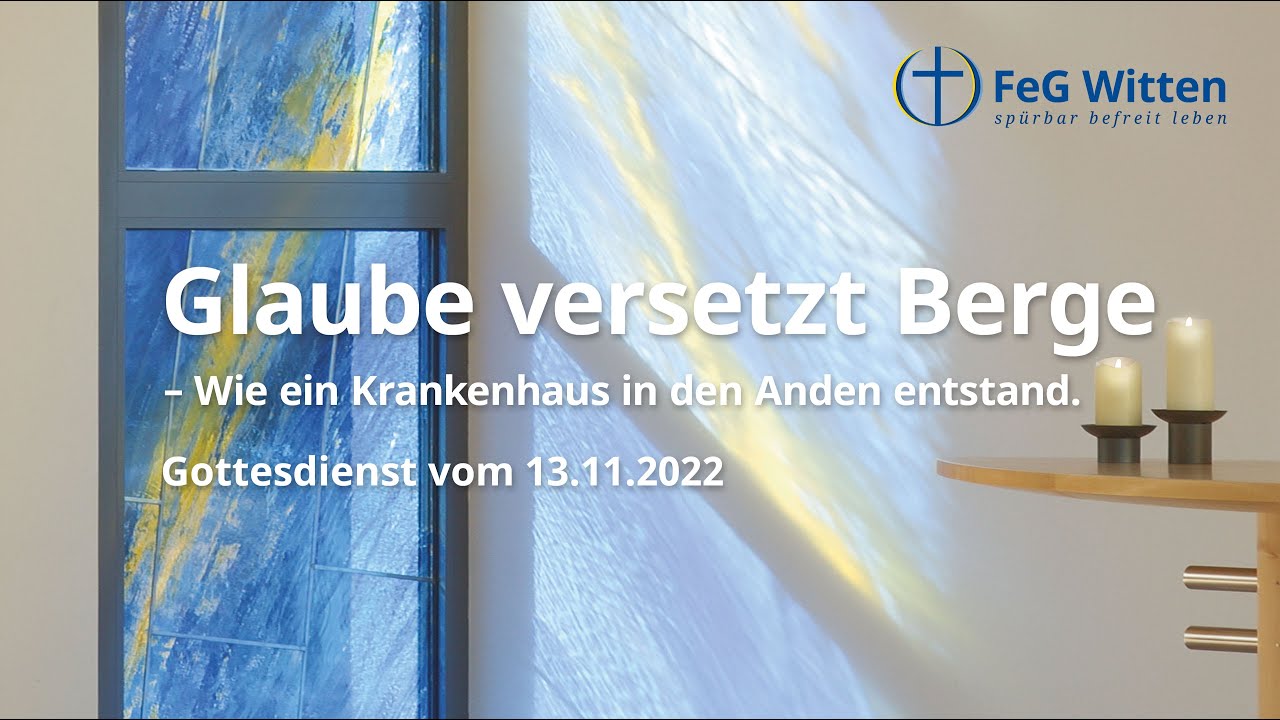 Glaube versetzt Berge – Wie ein Krankenhaus in den Anden entstand