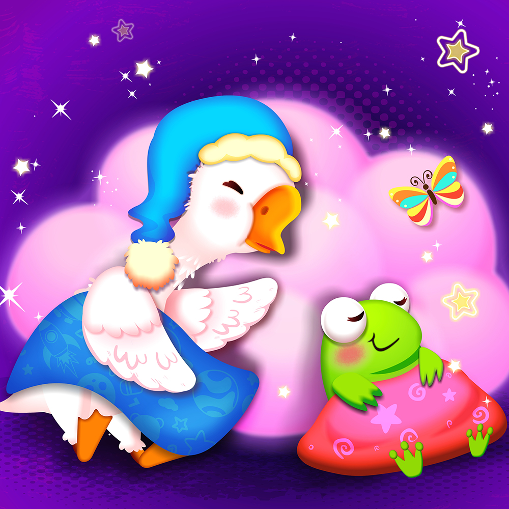 Good night, Chubby Squirrel and Slim Squirrel😴💤