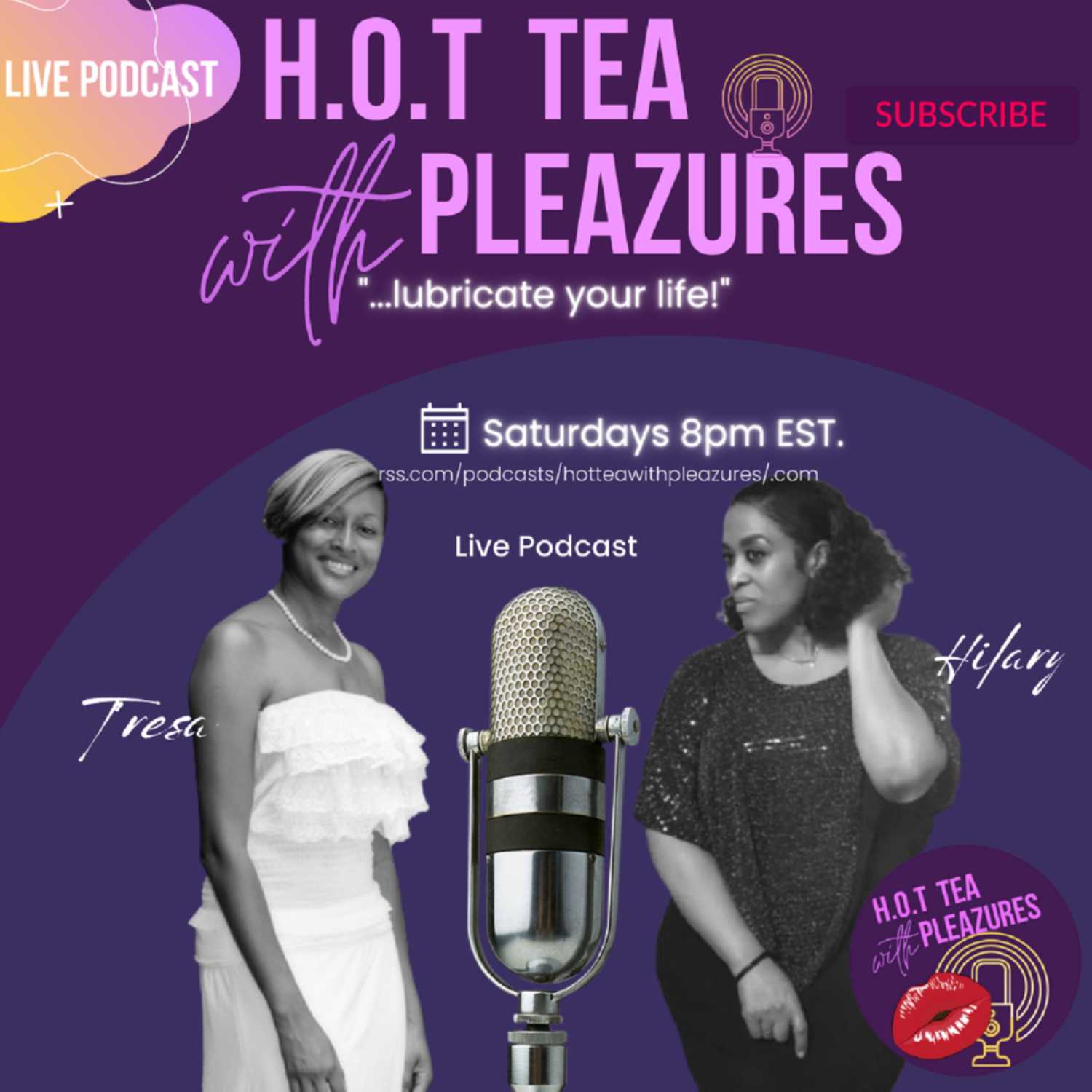 H.O.T TEA with PLEAZURES Live Stream - Embracing Your Sexuality