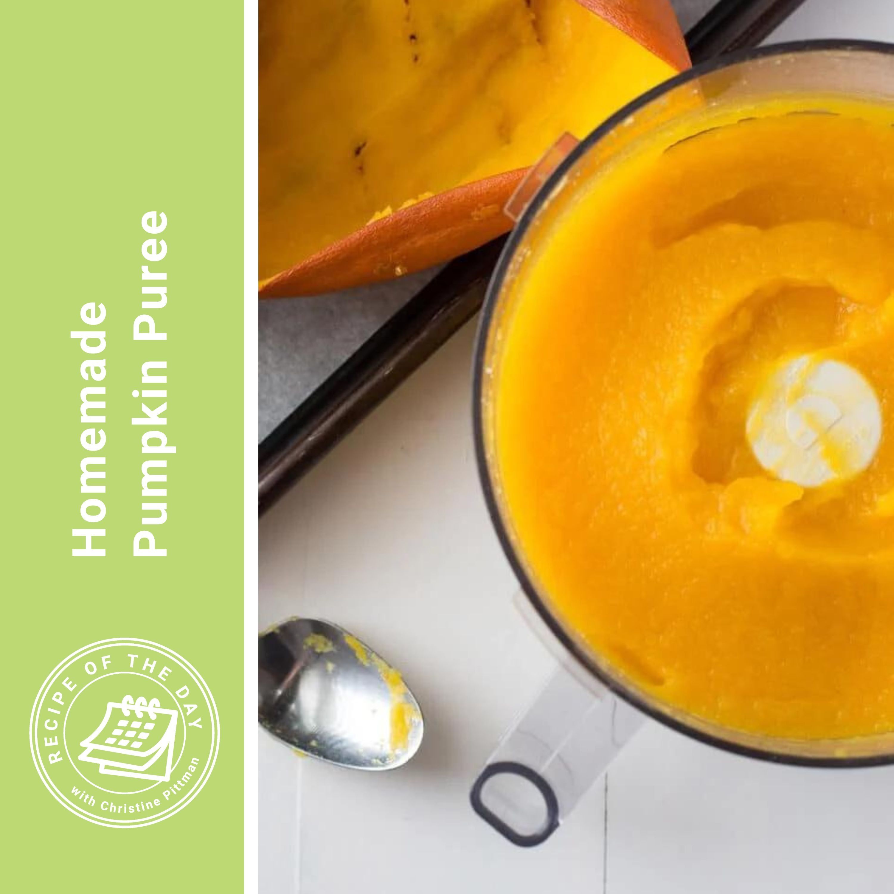 Homemade Pumpkin Puree For Pies