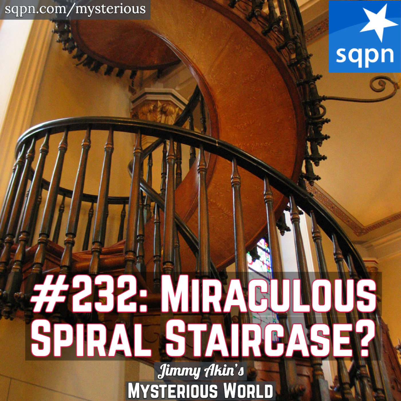 Miraculous Spiral Staircase (St. Joseph, Loretto Chapel, Santa Fe, New Mexico)