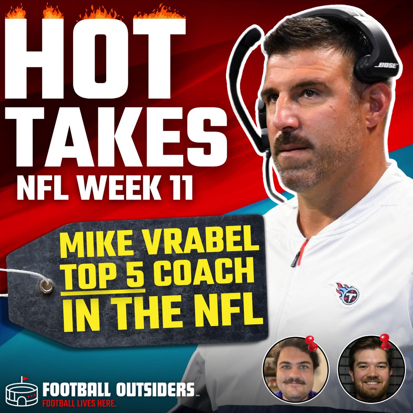 Mike Vrabel Top 5 Head Coach in NFL? | NFL Week 11 Hot Takes | The Takeaway