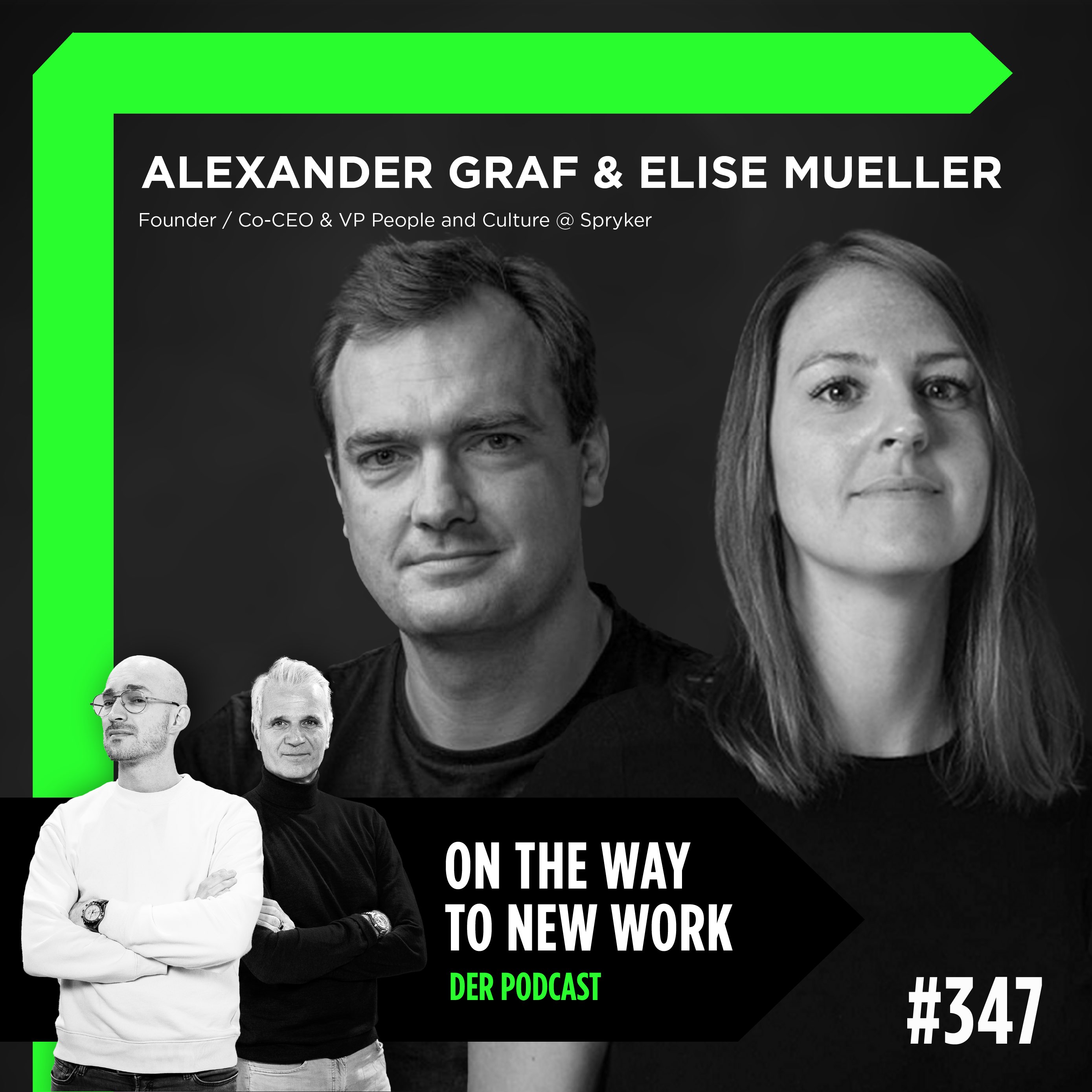 #347 Elise Mueller und Alexander Graf | VP People and Culture und Founder & Co-CEO