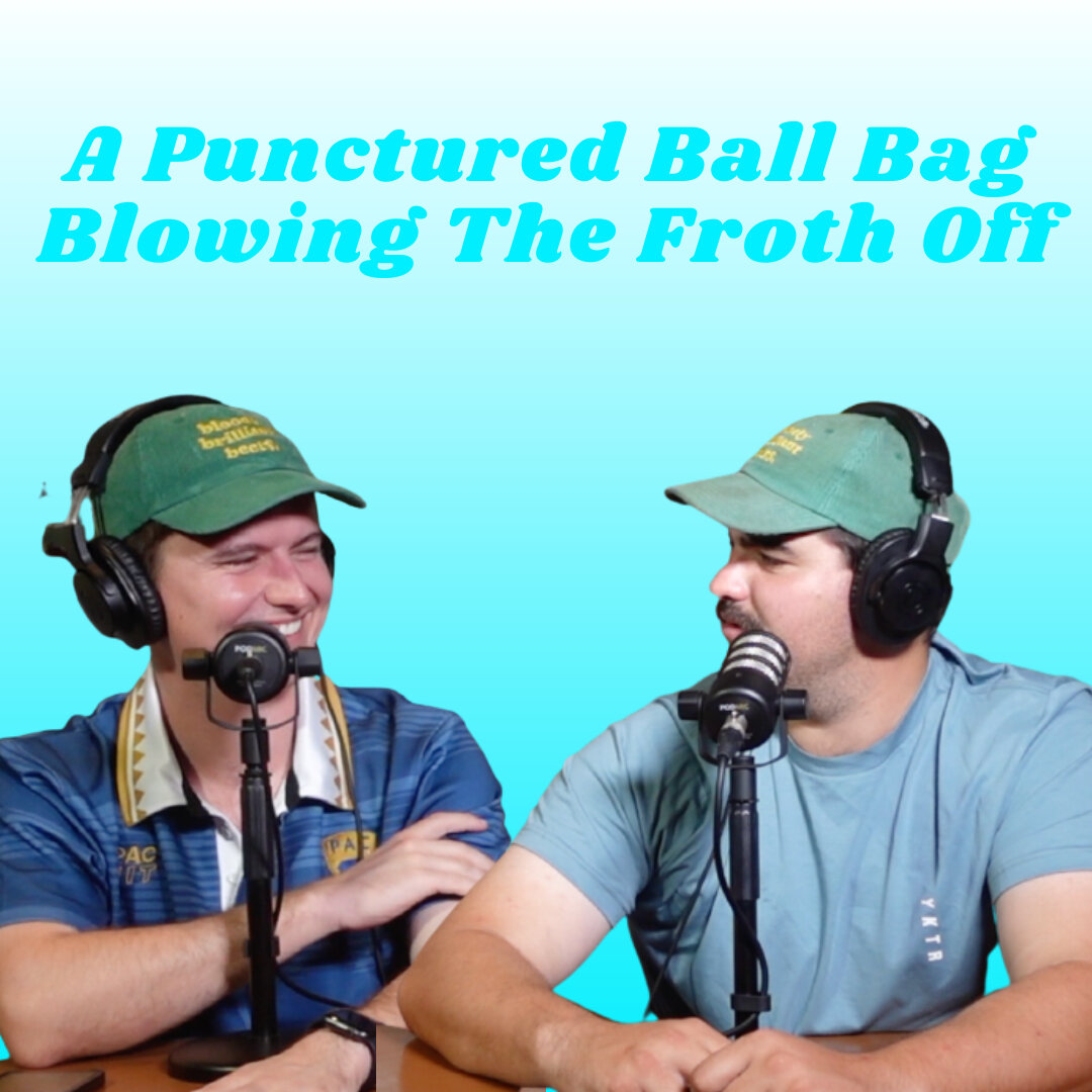 A Punctured Ball Bag - Blowing The Froth Off