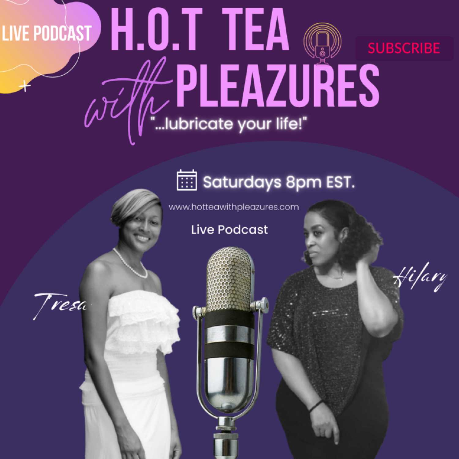 (Pre-recorded) H.O.T TEA with PLEAZURES - Comfortably Curvaceous