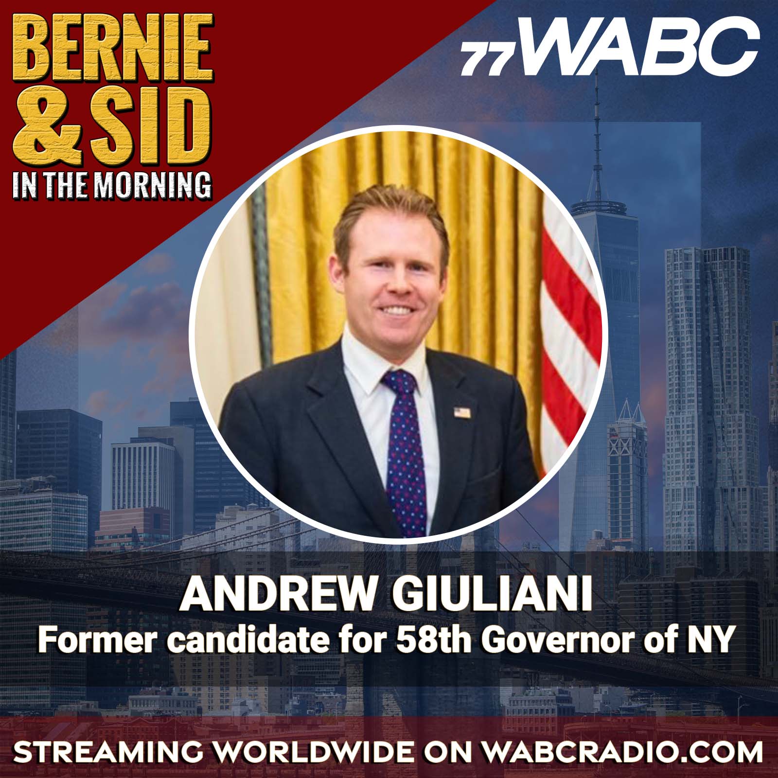 Former Candidate for Governor of New York Andrew Giualiani