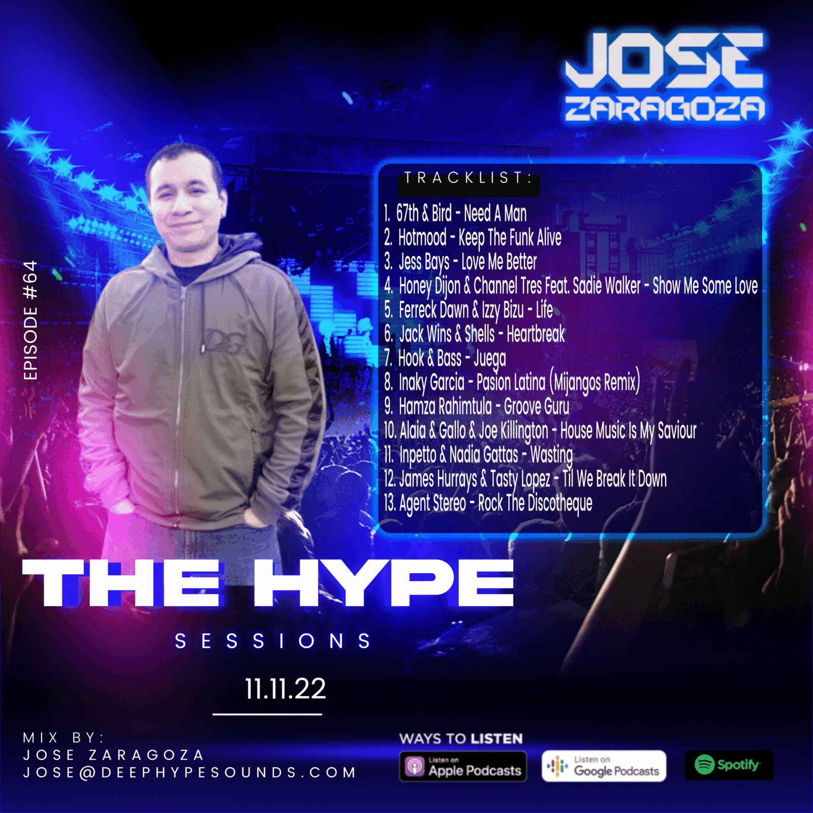 Jose Zaragoza - The Hype Sessions Volume #64