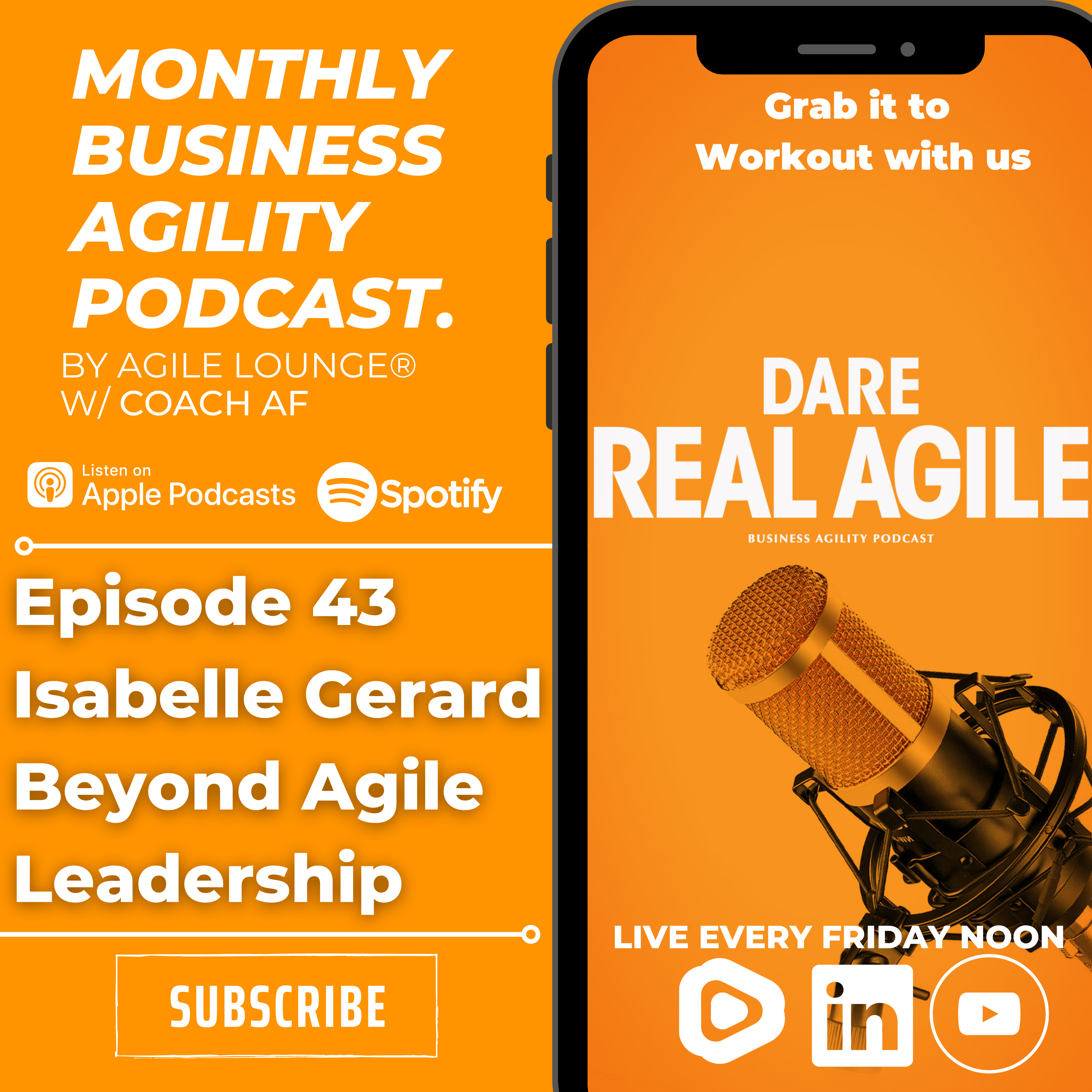 Beyond Agile Leadership with Isabelle Gerard - Episode 43