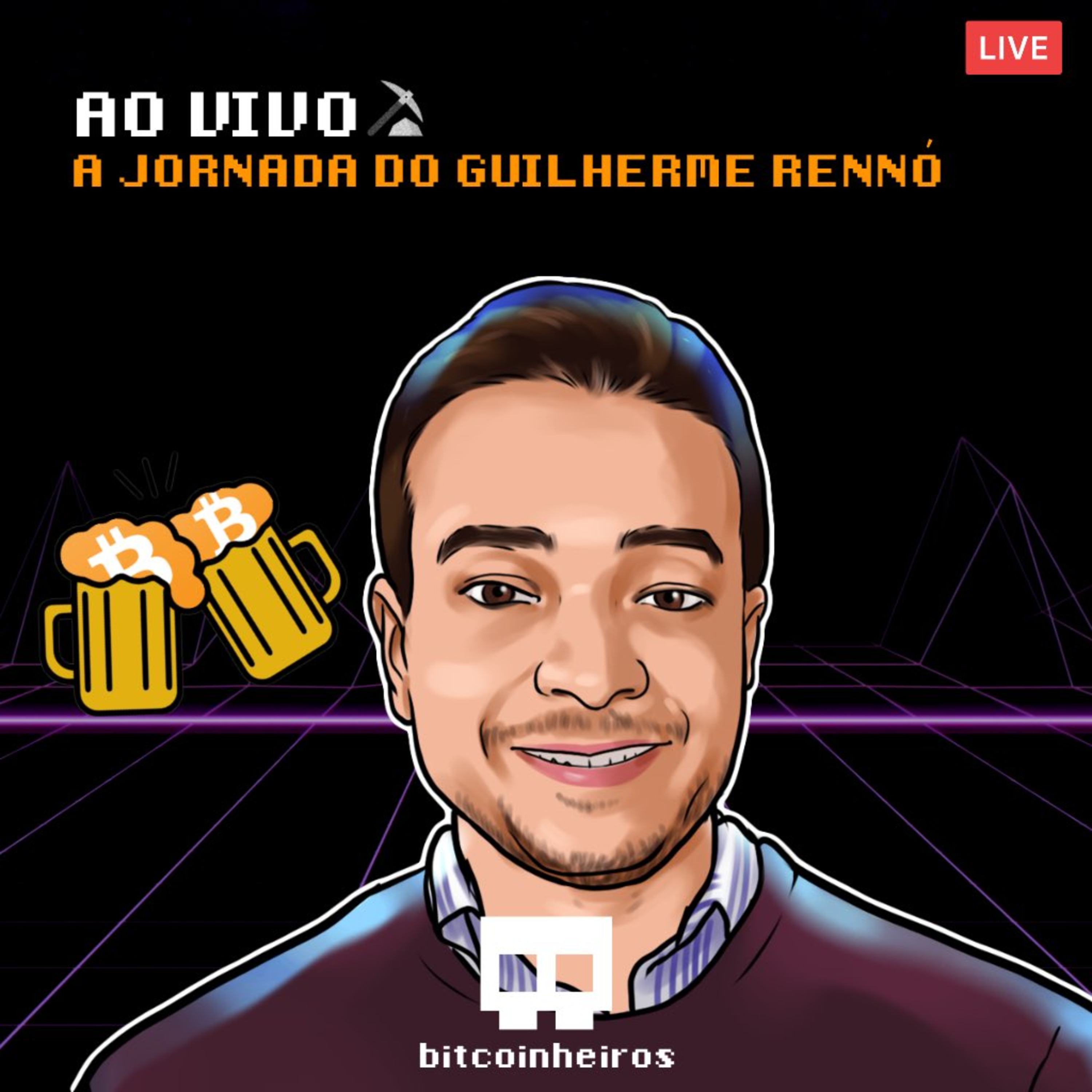 A jornada do Guilherme Rennó - Criptomaníacos