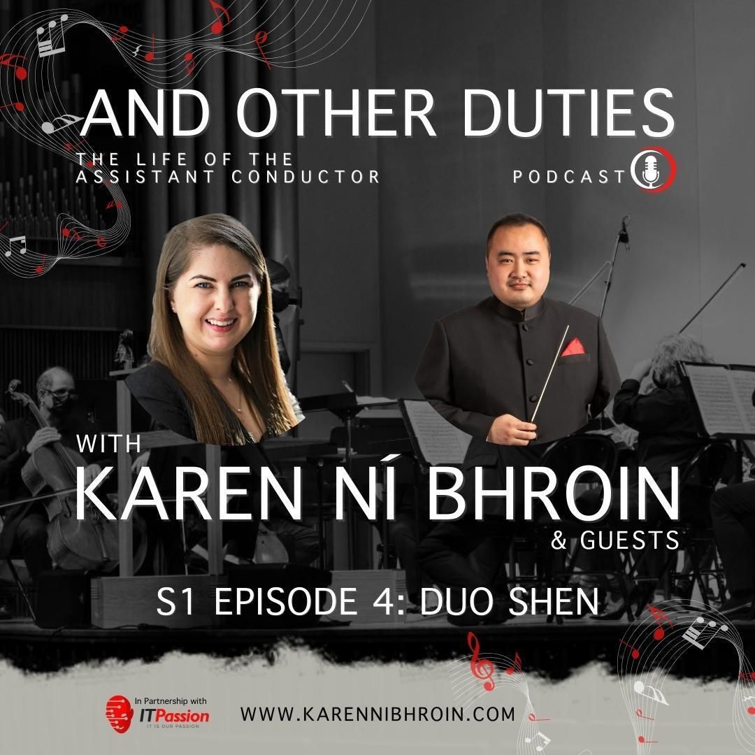 Karen Ní Bhroin with Duo Shen