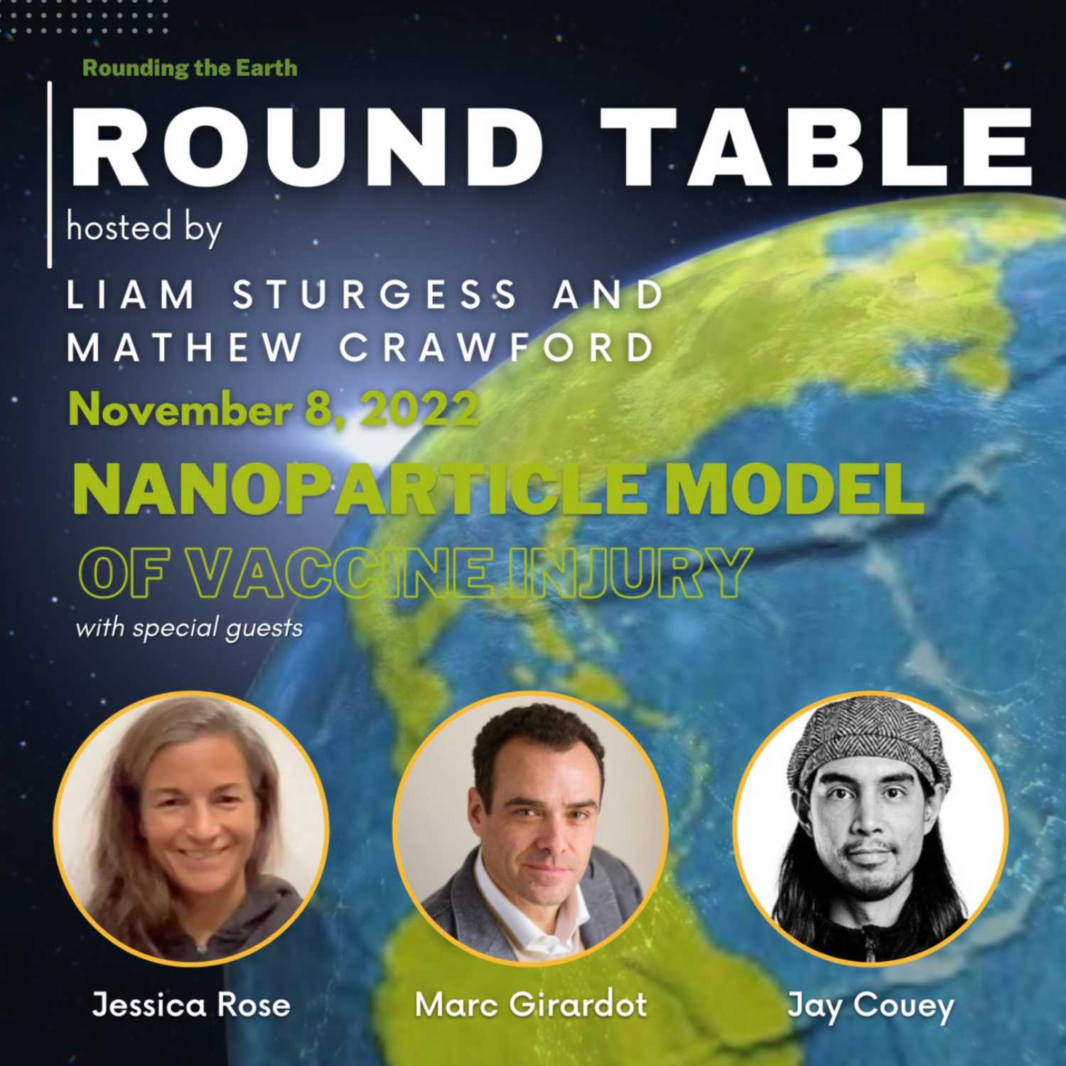 Nanoparticle Model of Vaccine Injury - Round Table w/ Marc Girardot, Jessica Rose & Jonathan Couey