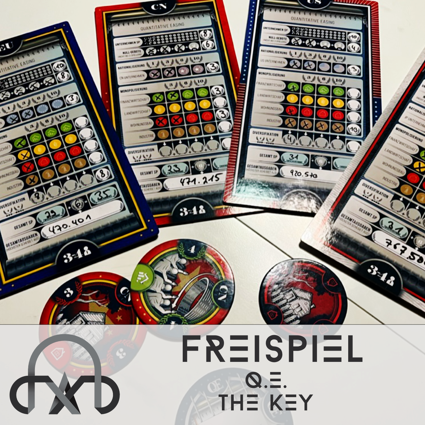 BW446 - FreiSpiel: Q.E., The Key und Preisdiskussionen