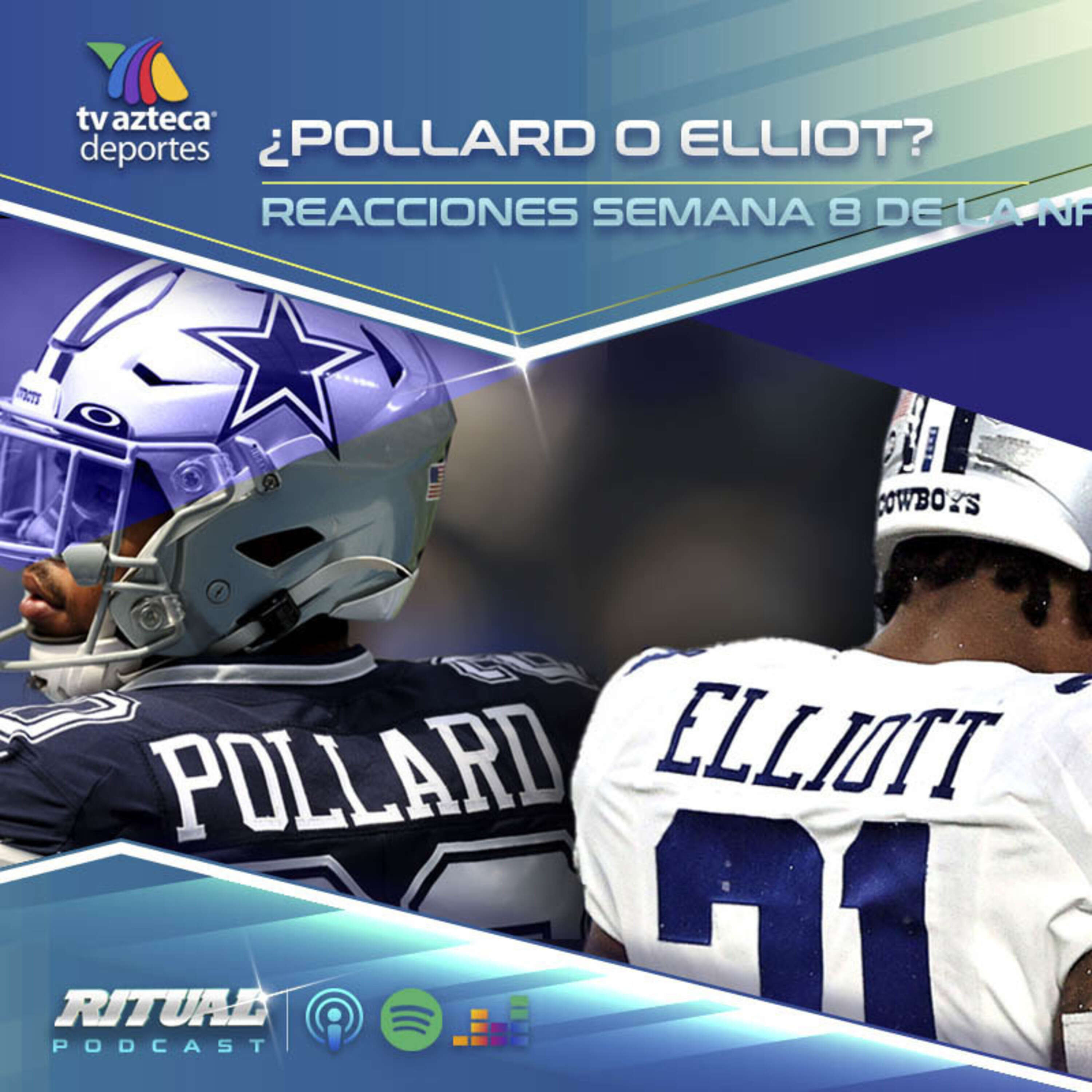 ¿Zeke o Pollard?: Reacciones de la Semana 8