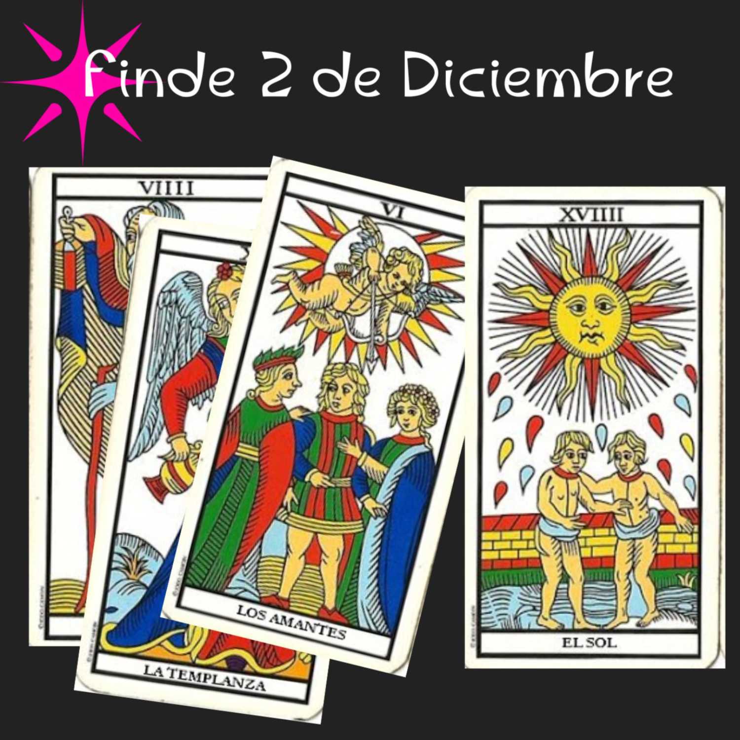 ⭐El Metodo Lady – Tarot Finde 2 Diciembre ⭐