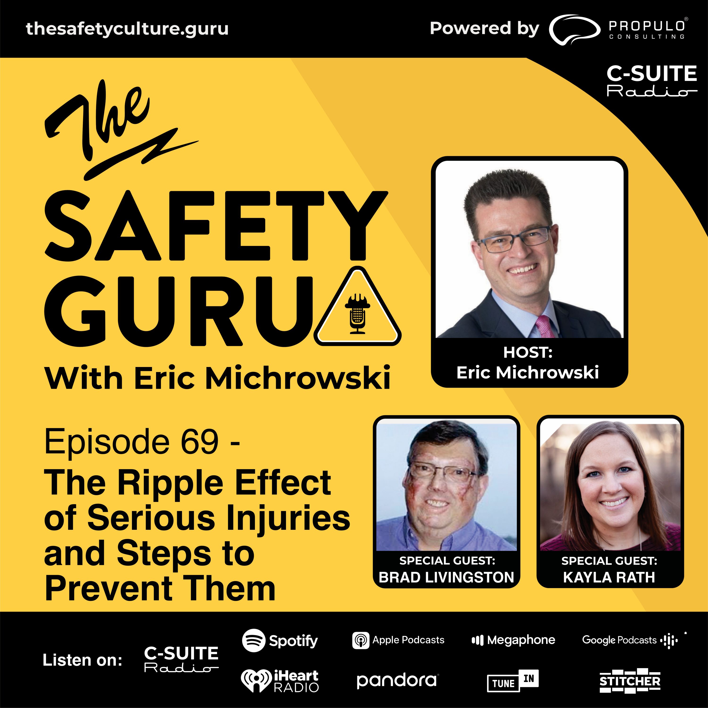 The Ripple Effect of Serious Injuries and Steps to Prevent Them with Brad Livingston and Kayla Rath