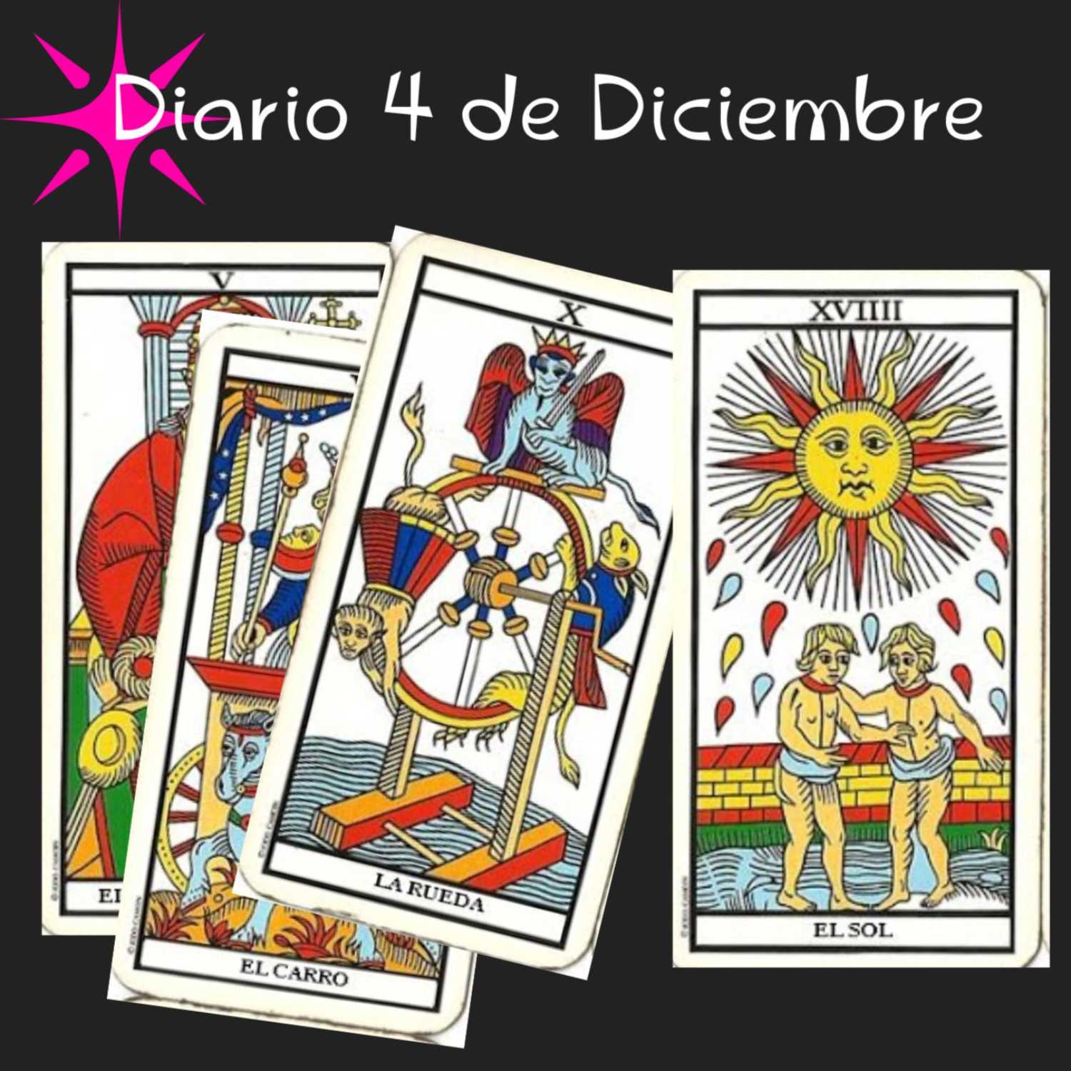 ⭐El Metodo Lady – Tarot Diario 1 Diciembre ⭐