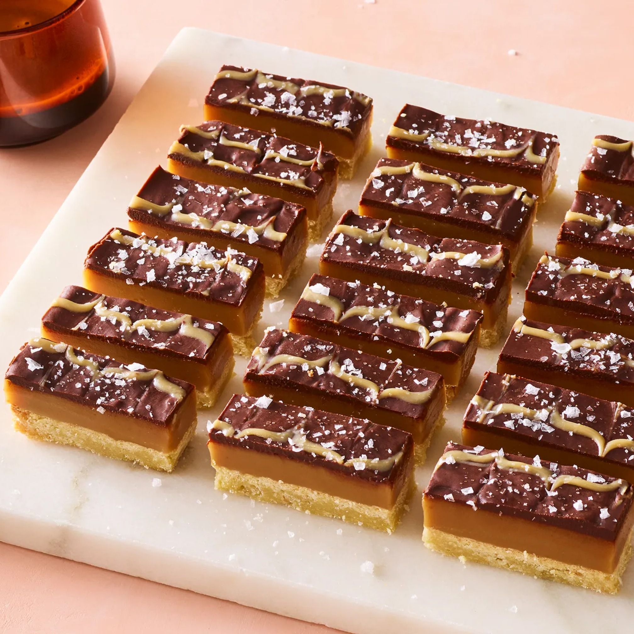 ⁣Salted Cookie Butter Millionaire's Shortbread | Jesse Szewczyk