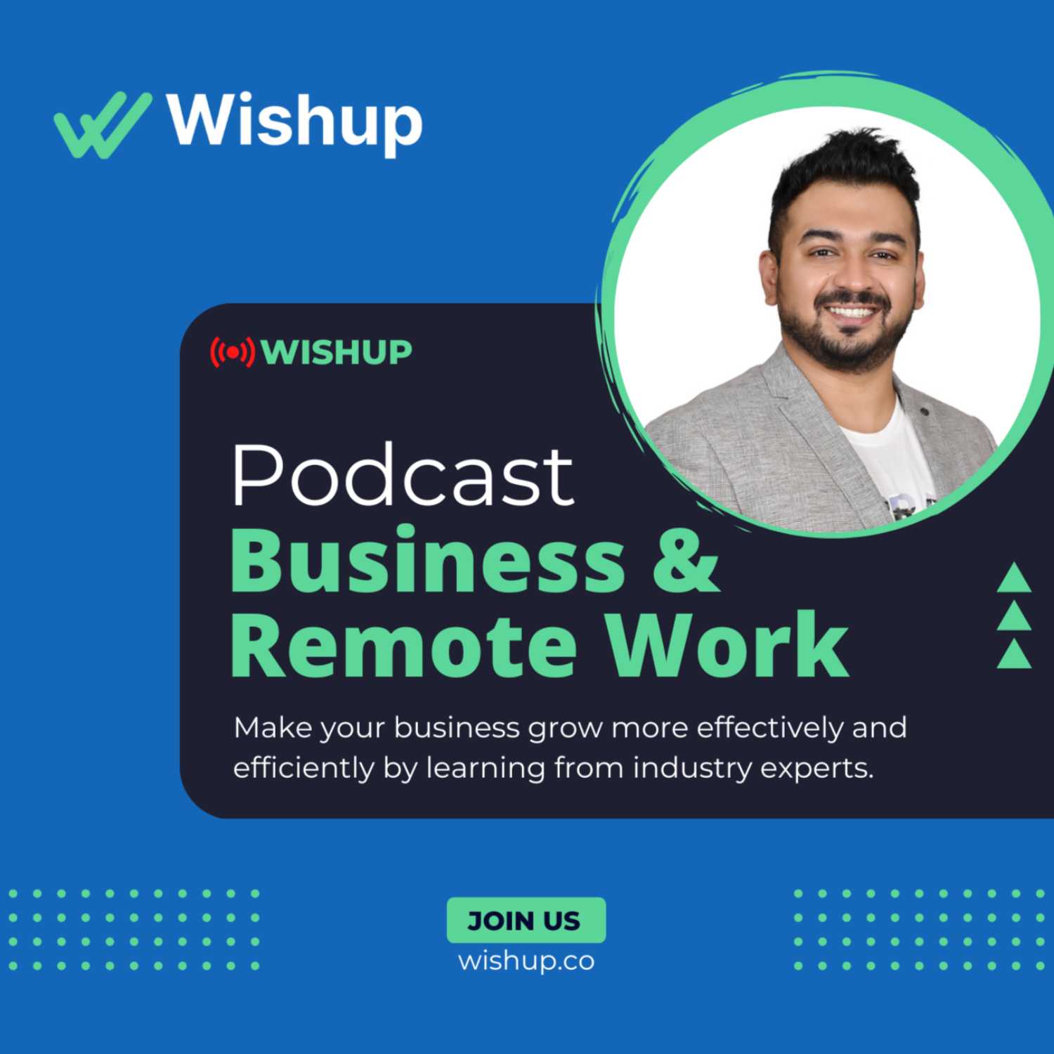 Business and Remote Work Podcast by Wishup 