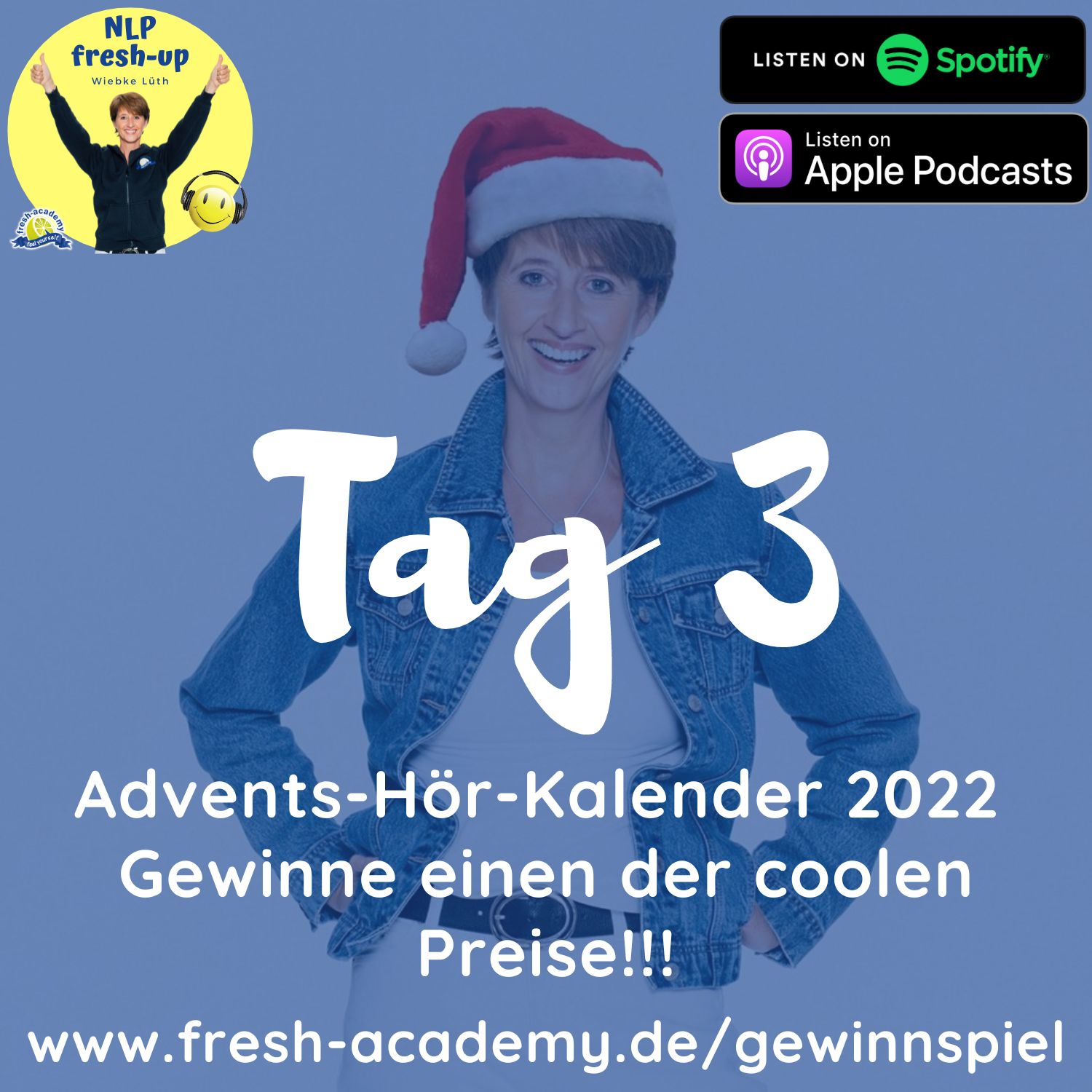 Adventshör-Türchen 3: Positives Denken: Hör Dich glücklich und gewinne!