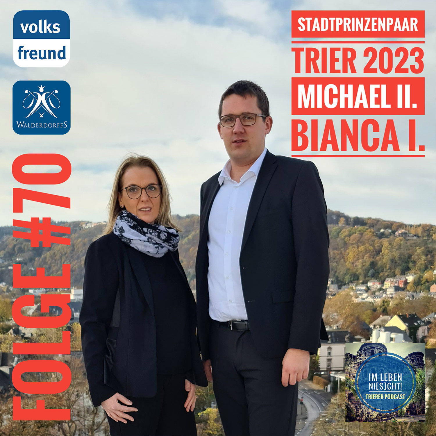 Michael II. und Bianca I. - Stadtprinzenpaar Trier 2023