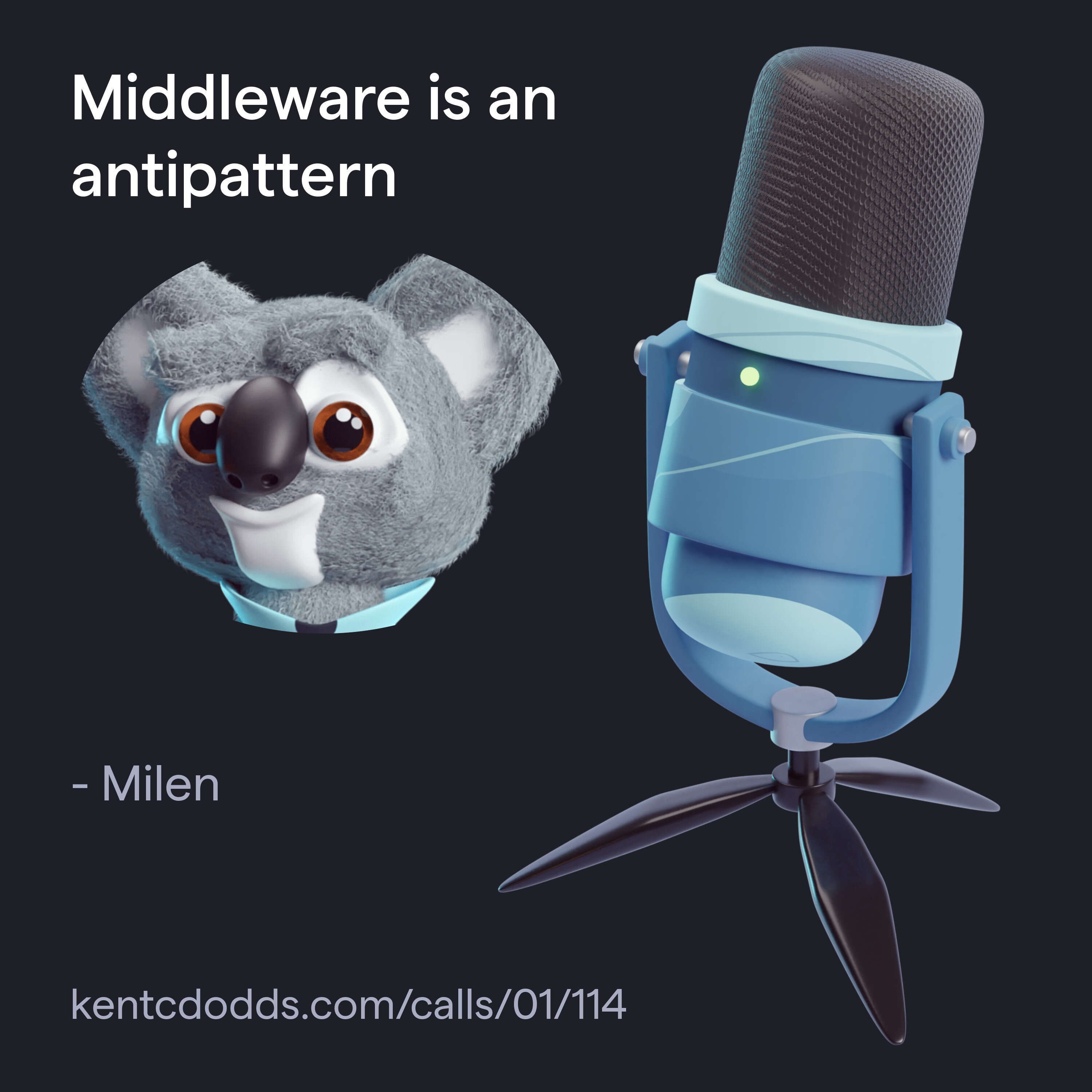 Middleware is an antipattern