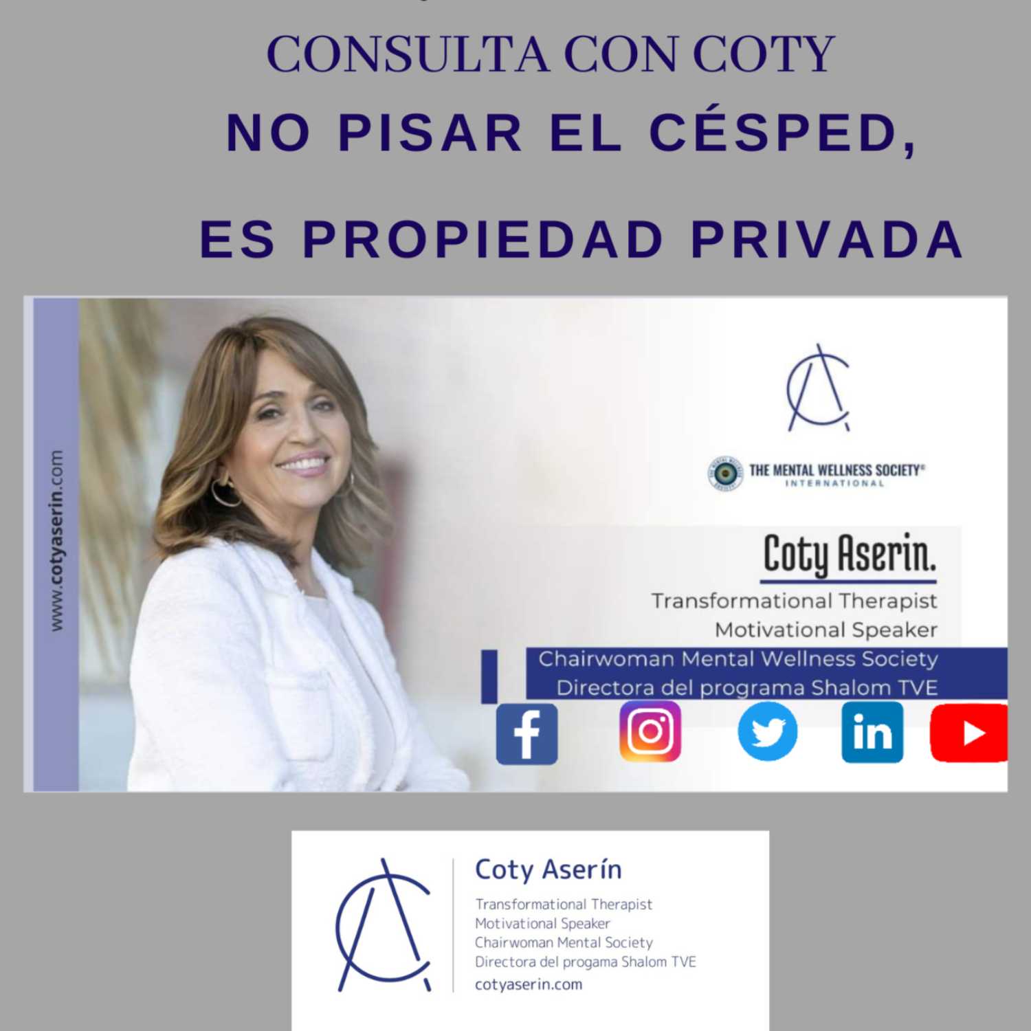 NO PISAR EL CÉSPED, ES PROPIEDAD PRIVADA