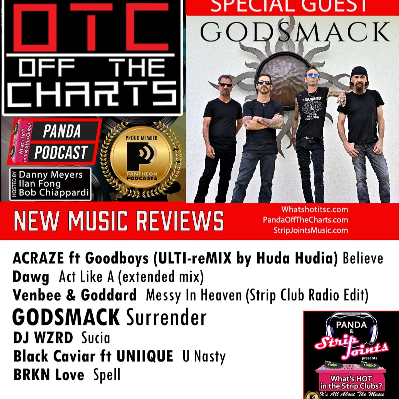 GODSMACK INTERVIEW Panda Off The Charts DECEMBER 2022