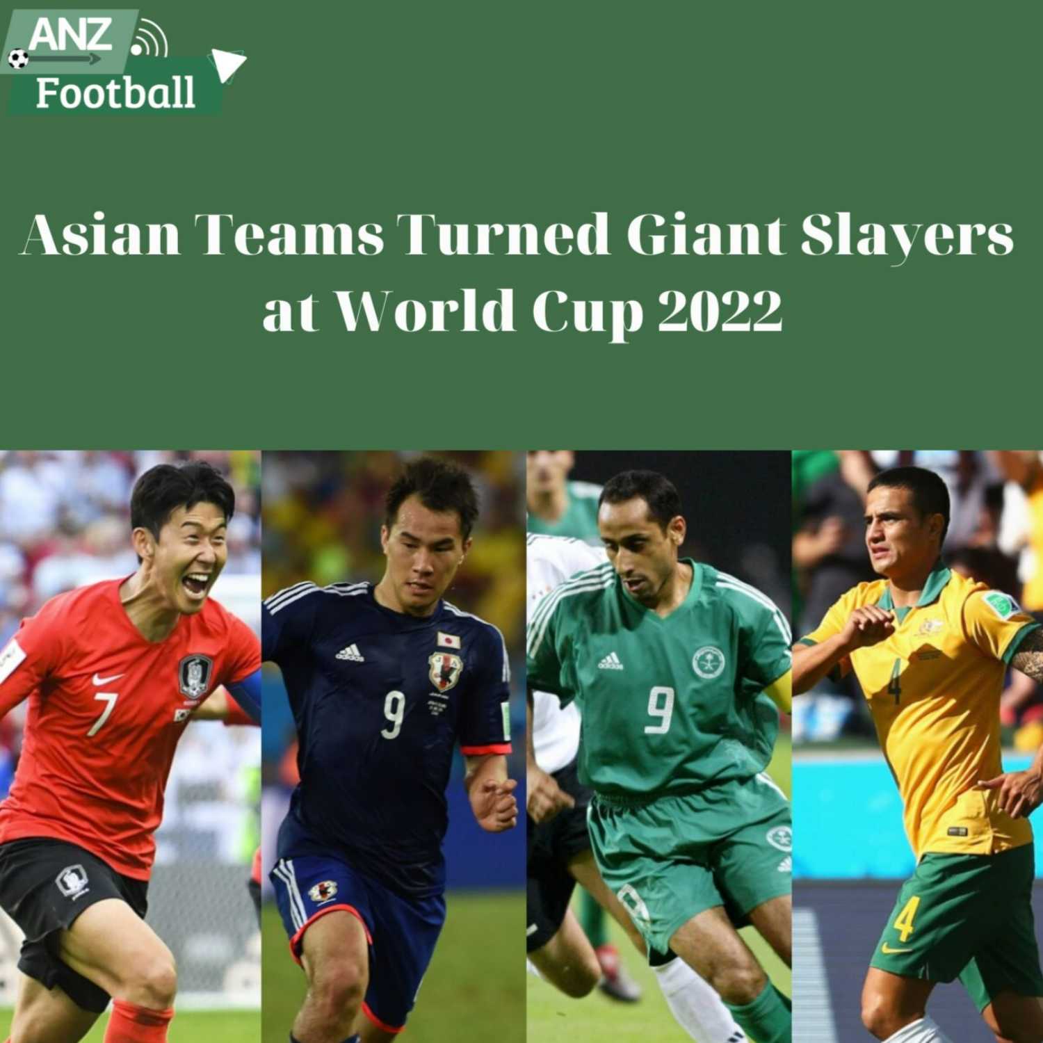 Asian teams turned giant slayers at World Cup 2022