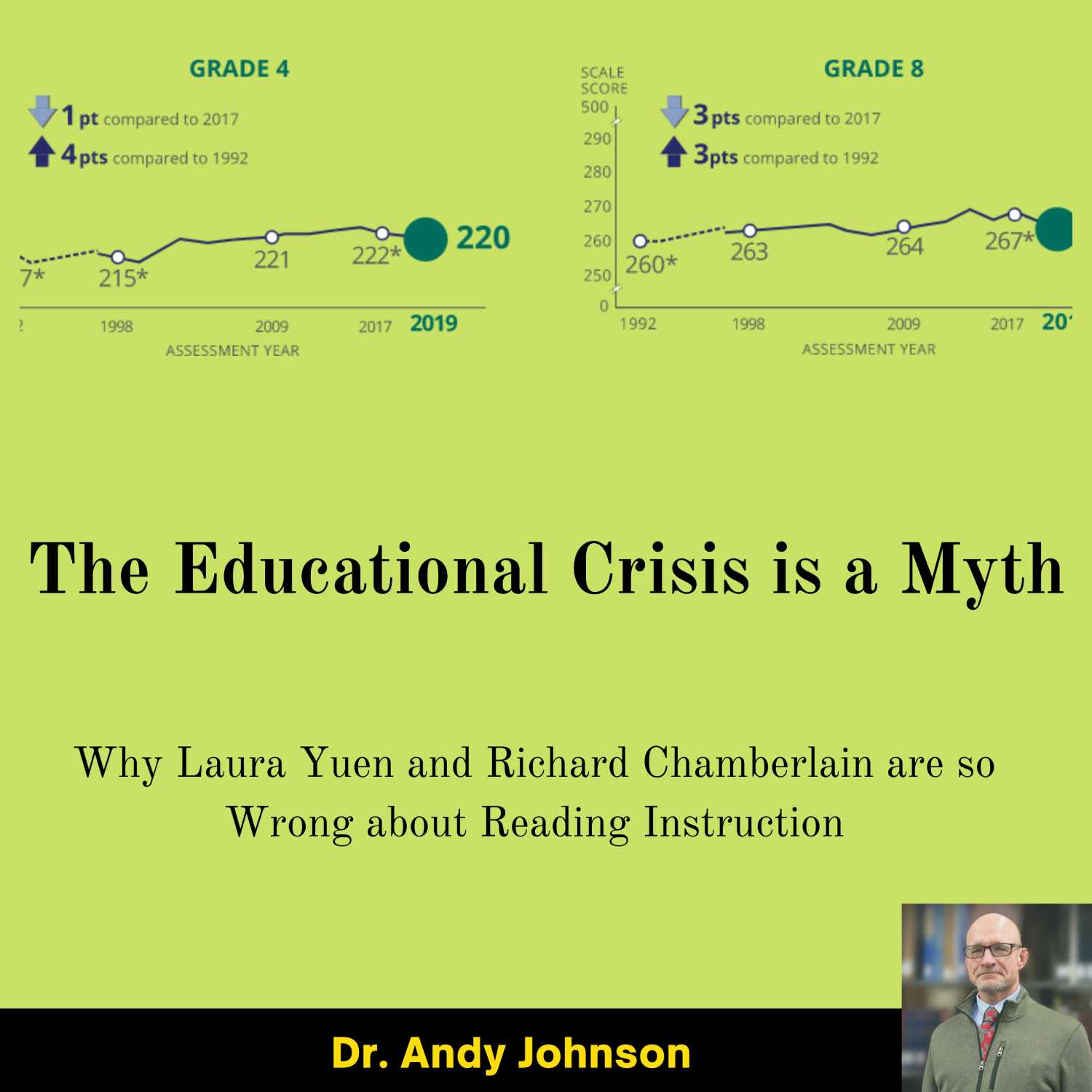 THE EDUCATIONAL CRISIS IS A MYTH: READING TEST SCORES ARE NOT PLUMMETING 