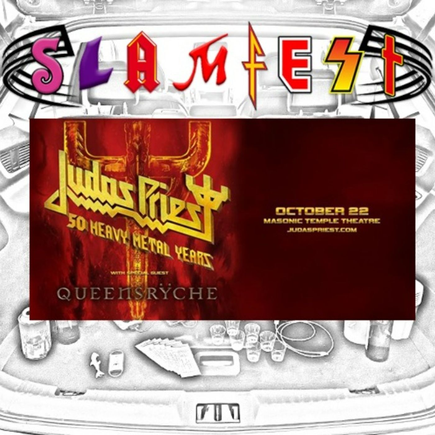 Judas Priest - 50 Heavy Metal Years w/ Queensryche 10/22/22 wsg. Steve and BC from Podder than Hell