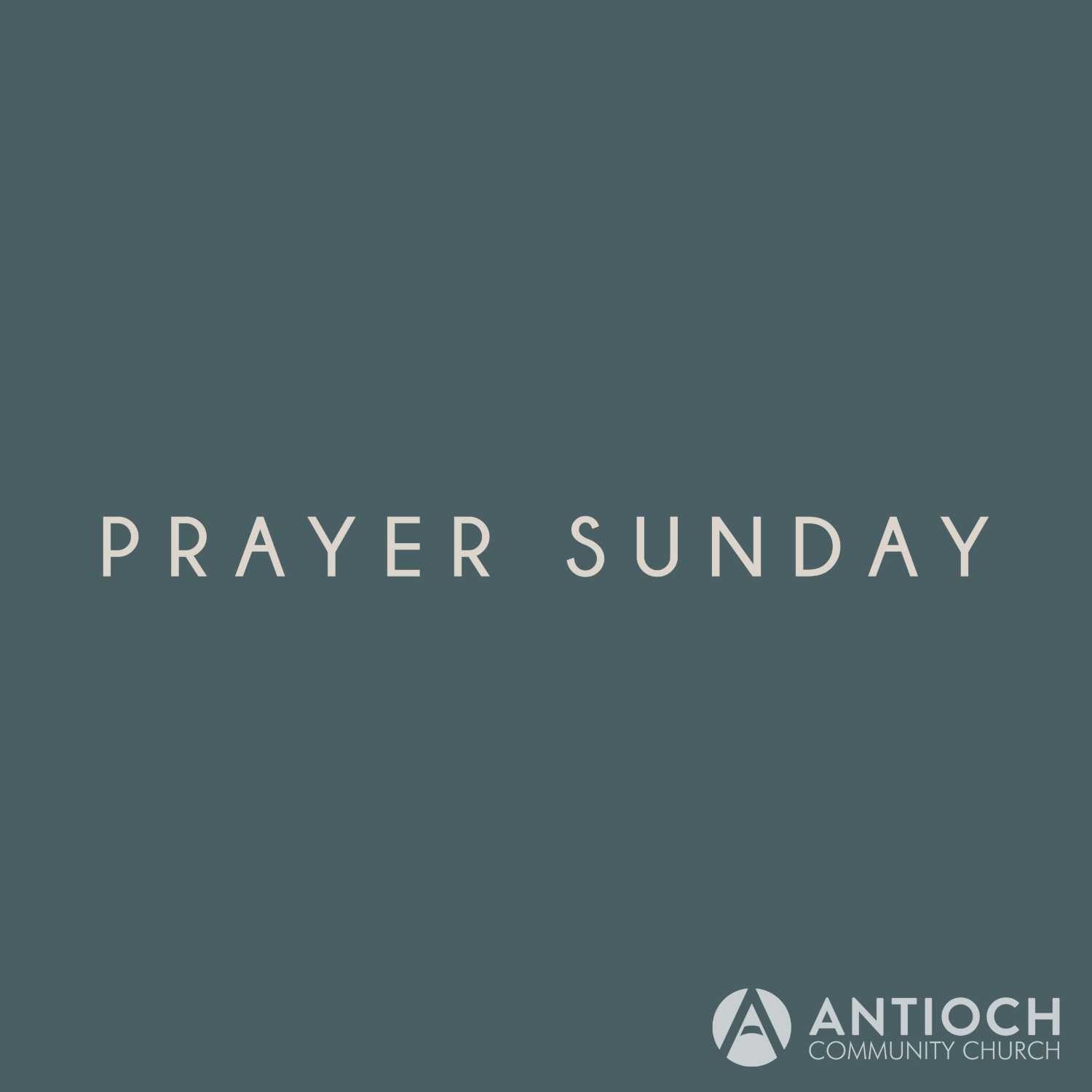 Prayer Sunday