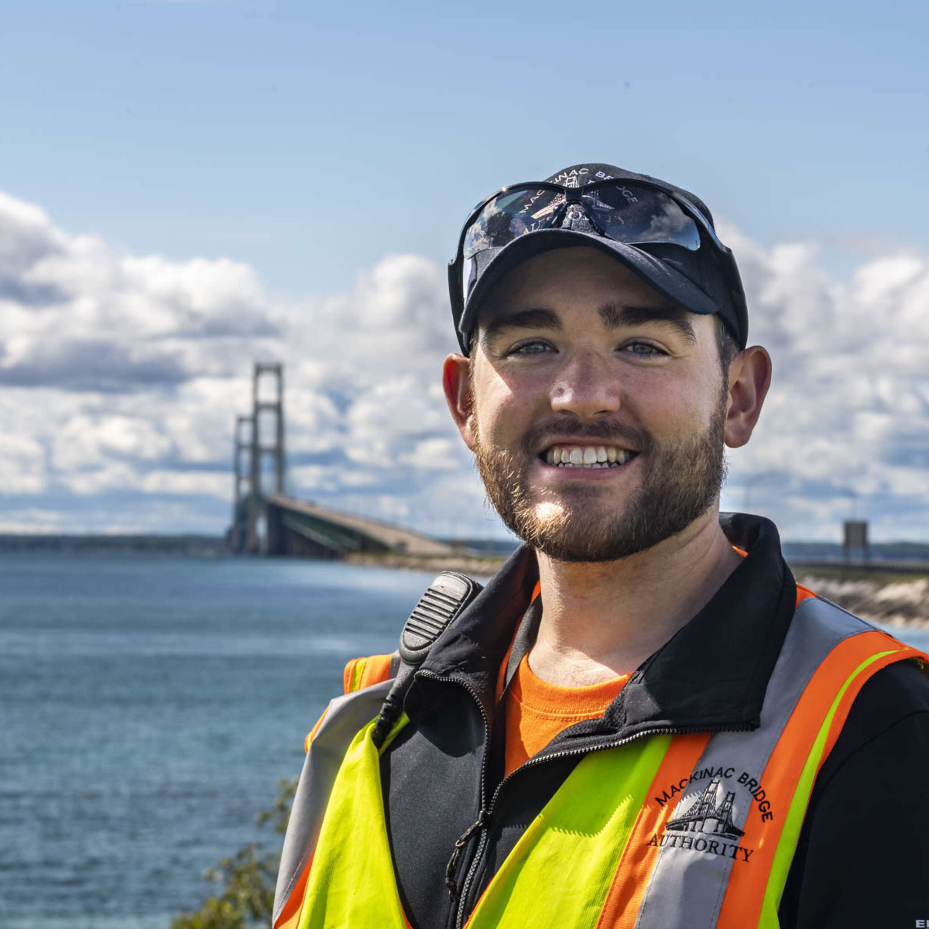 MSU alumnus Cole Cavalieri is the new chief engineer for the Mackinac Bridge Authority