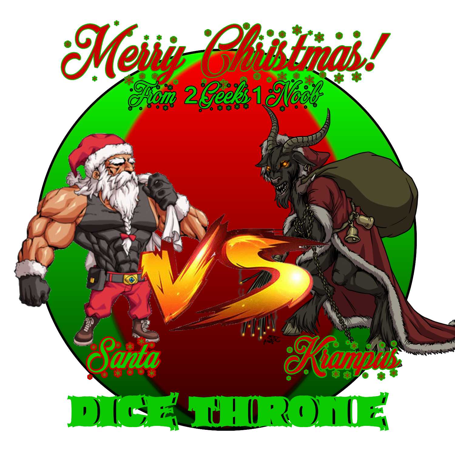 Dice Throne (Santa Vs Krampus) 