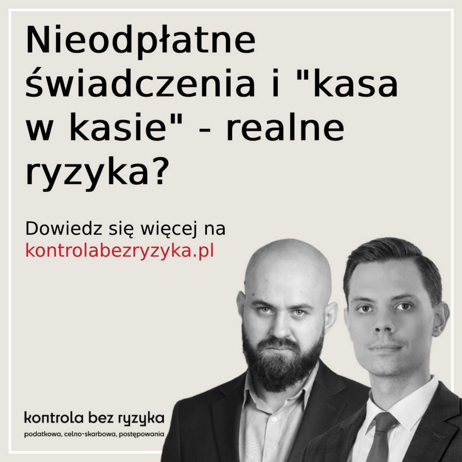 Nieodpłatne świadczenia i "kasa w kasie" - realne ryzyka? 