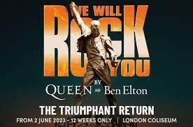 A Showcase of We Will Rock You at the London Coliseum Until August 27th 2023 with an audio described performance on July 6th 2023