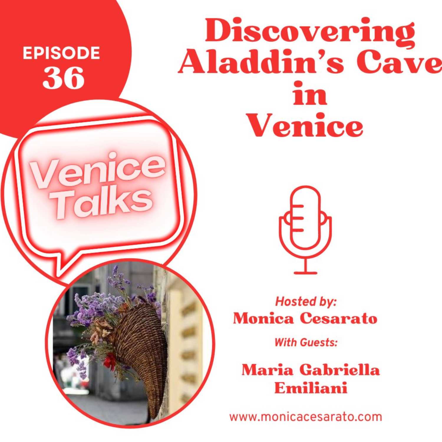 Ep.36 - A chat with Maria Gabriella Emiliani from Antichità al Ghetto in Venice