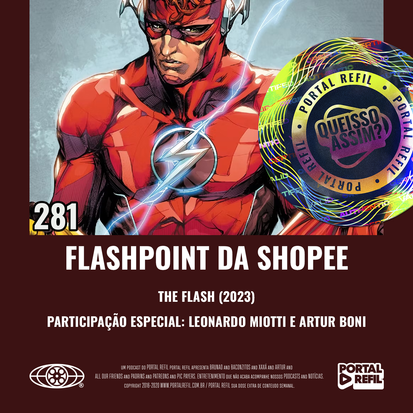 ⁣QueIssoAssim 281 – Flashpoint da Shopee (The Flash)