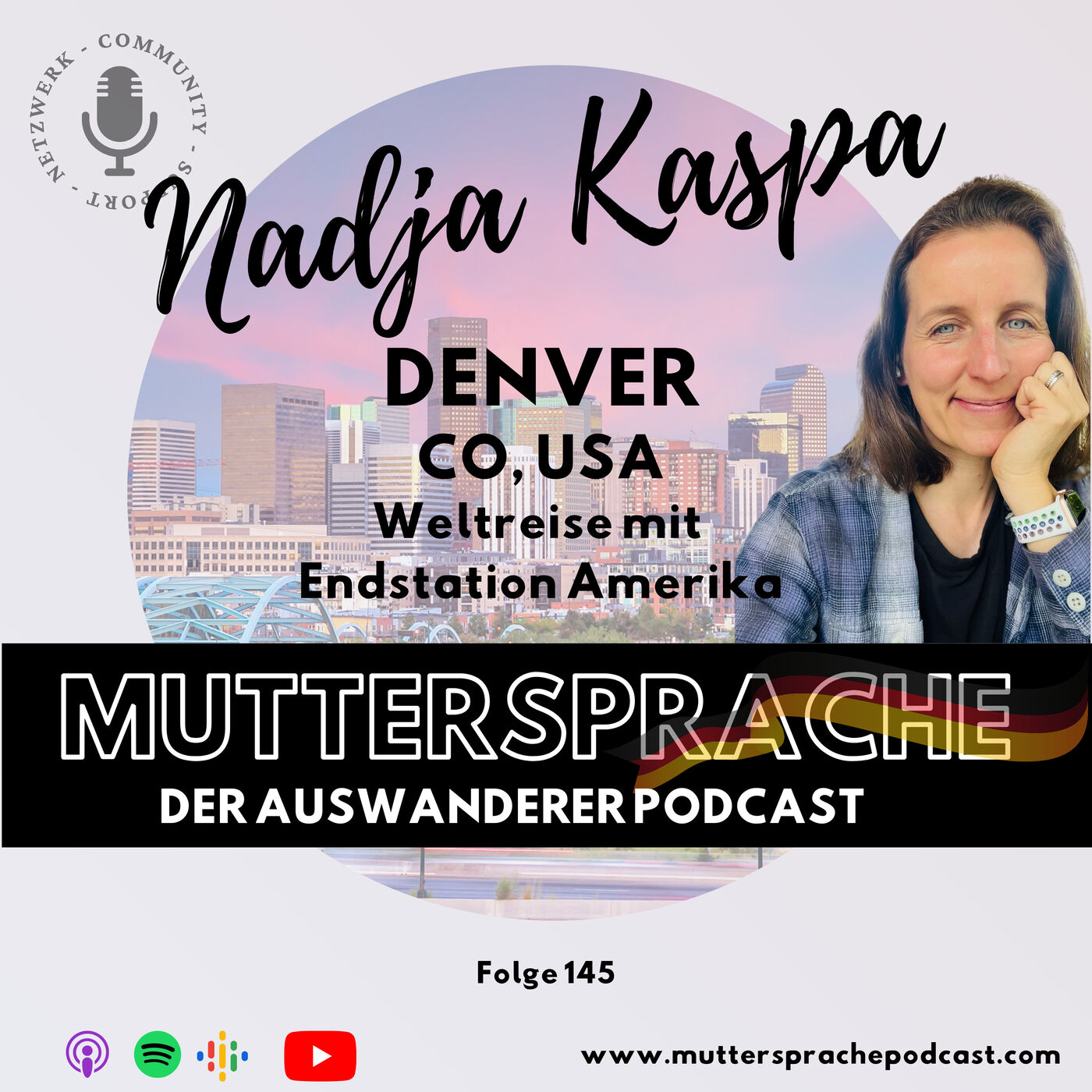 ⁣NADJA KASPA - Weltreise mit Endstation Amerika - DENVER, CO, USA