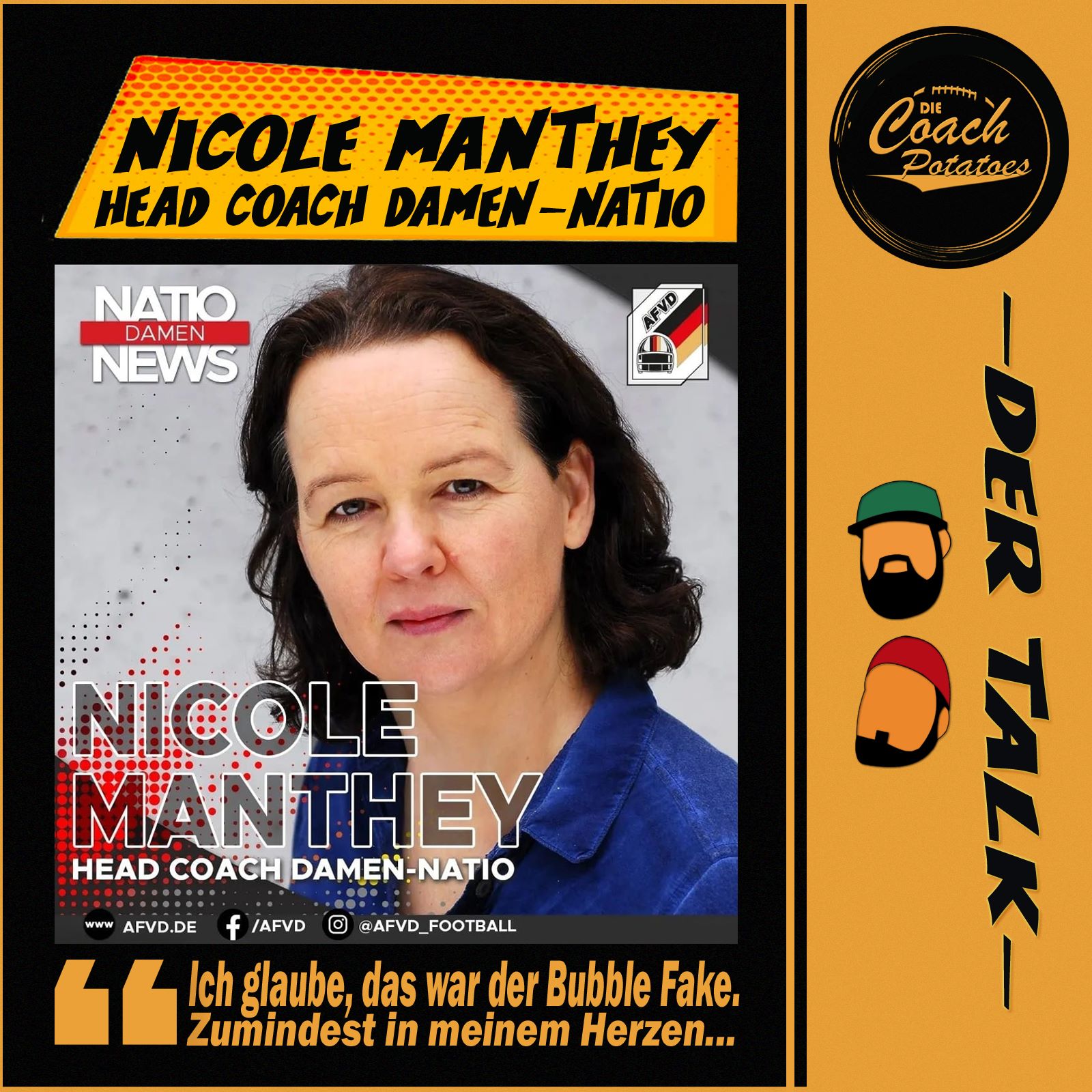 Der Talk #31 - Nicole Manthey, HC Footballnationalteam