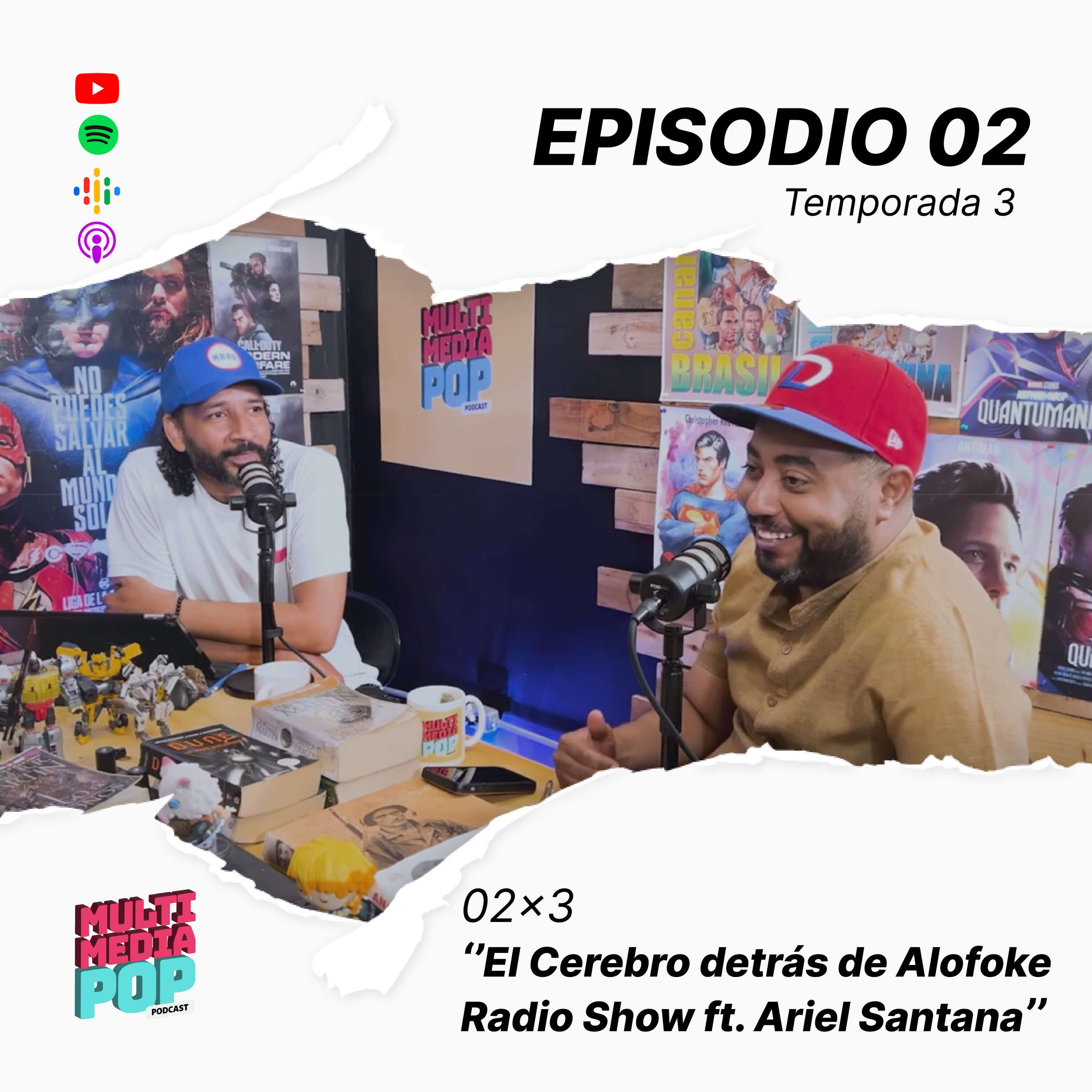 EL CEREBRO DETRAS DE ALOFOKE FM.  "ARIEL SANTANA" S3xEP02.