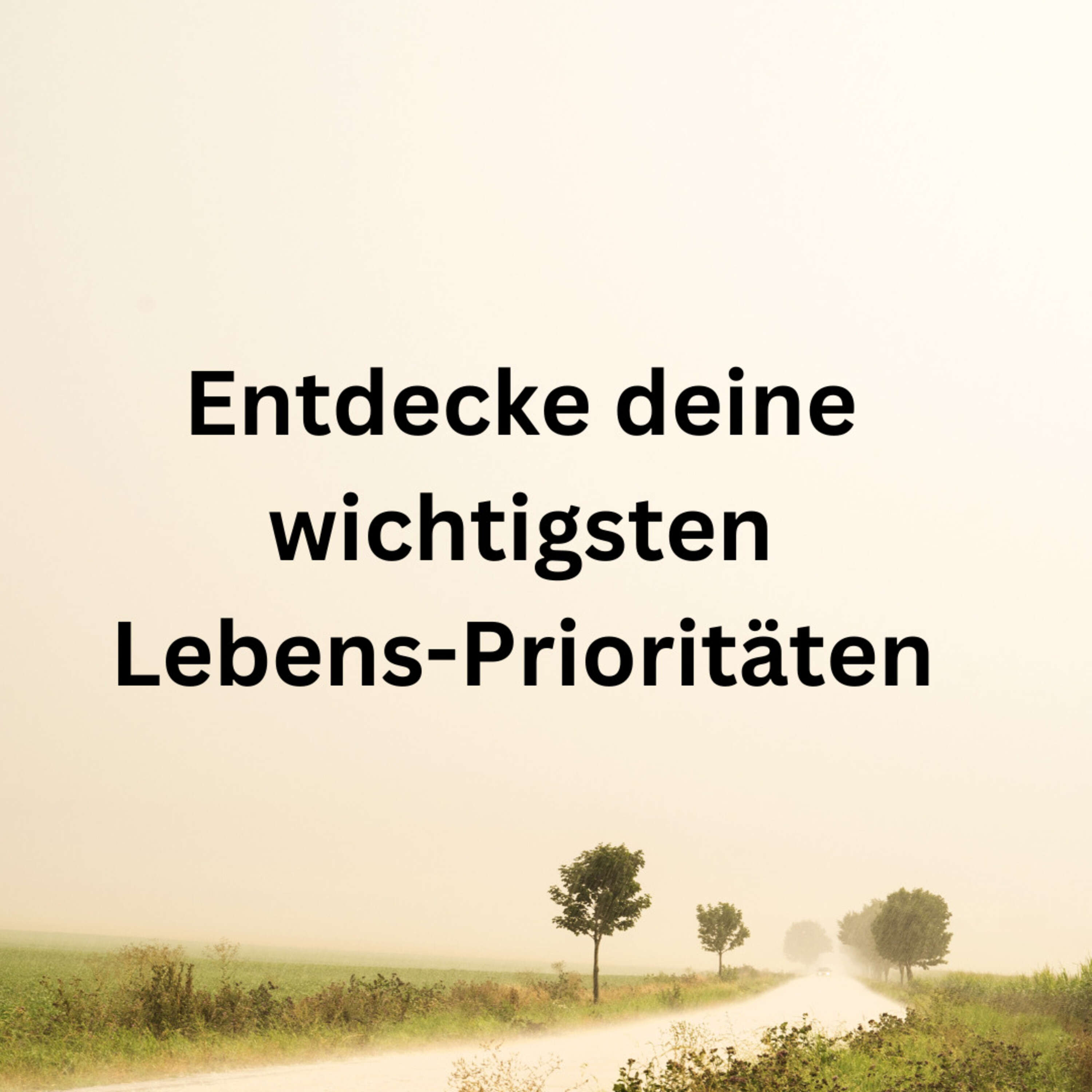 Entdecke deine wichtigsten Lebensprioritäten