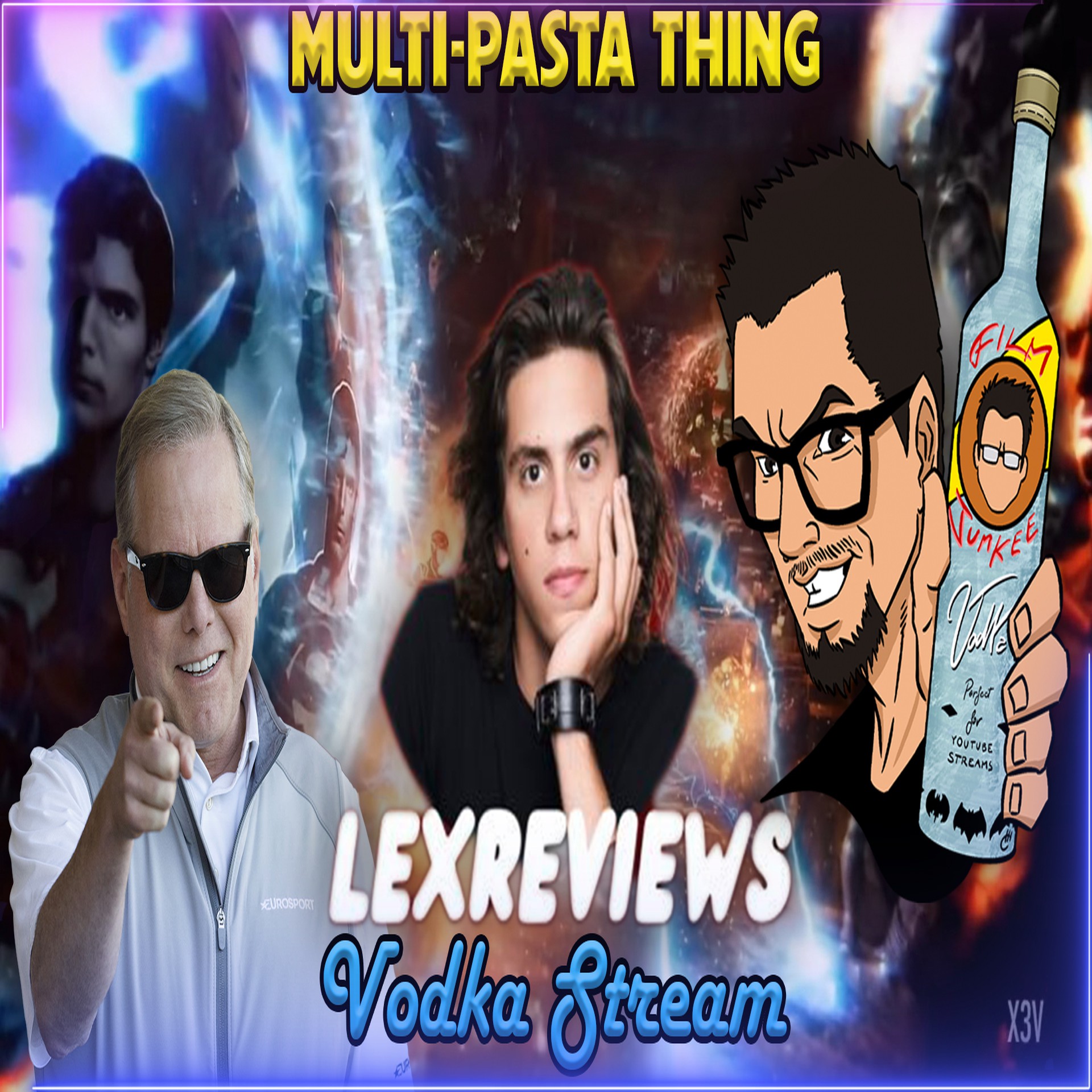 The Flash and Multi-Pasta DC Studios and David Zaslav - w/ Lex Reviews | Vodka Stream