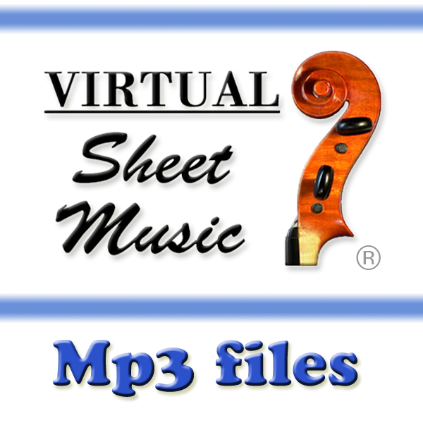 Vocalise Op.34 No.14 for flute and piano - Mp3 audio file