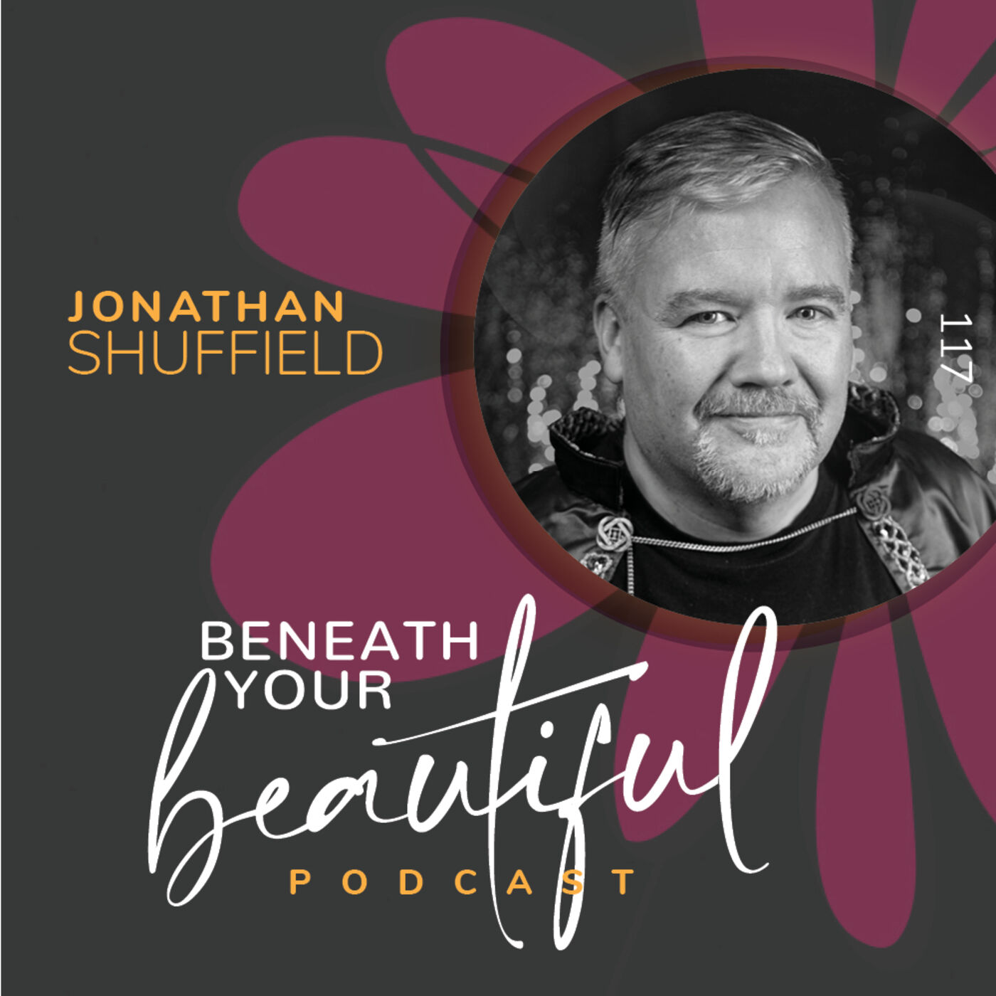 117. Jonathan Shuffield, QueerCentric, has worked within the media industry for over 20 years: television, radio, podcasting, and writing for publication and film. He has become a bold voice in the realms of entertainment and politics