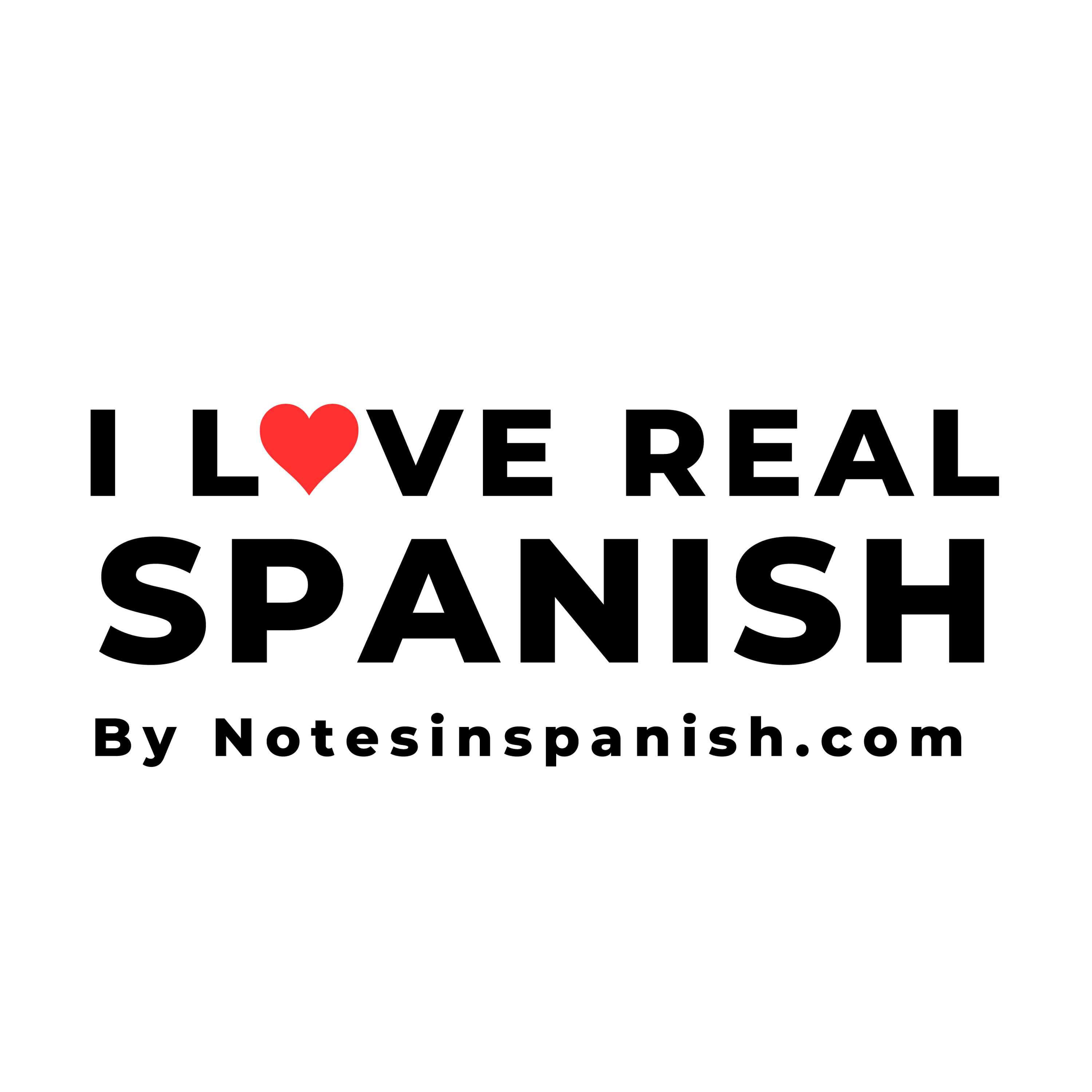 I Love Real Spanish 