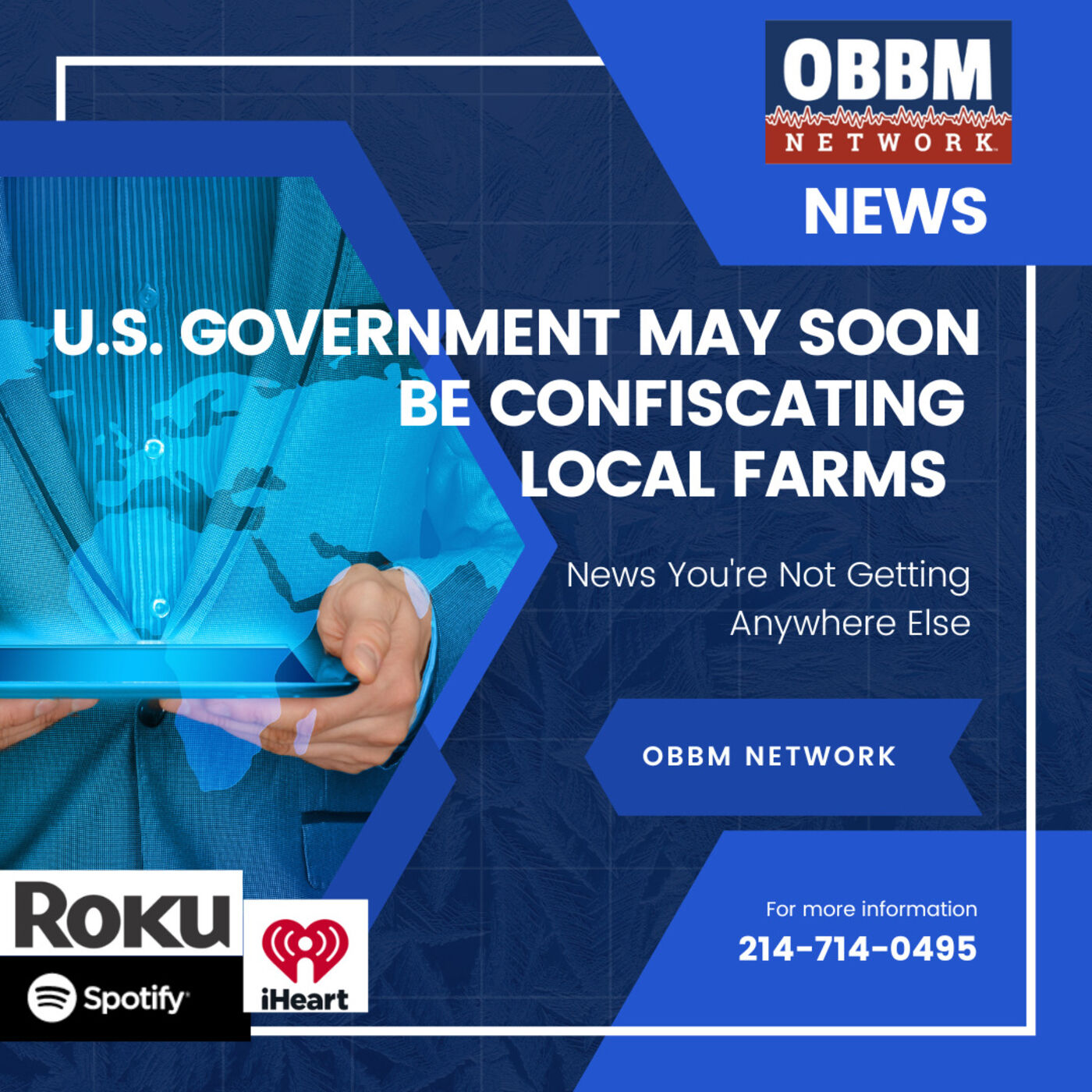 U.S. Government May Soon Confiscate Local Farms - OBBM Network News