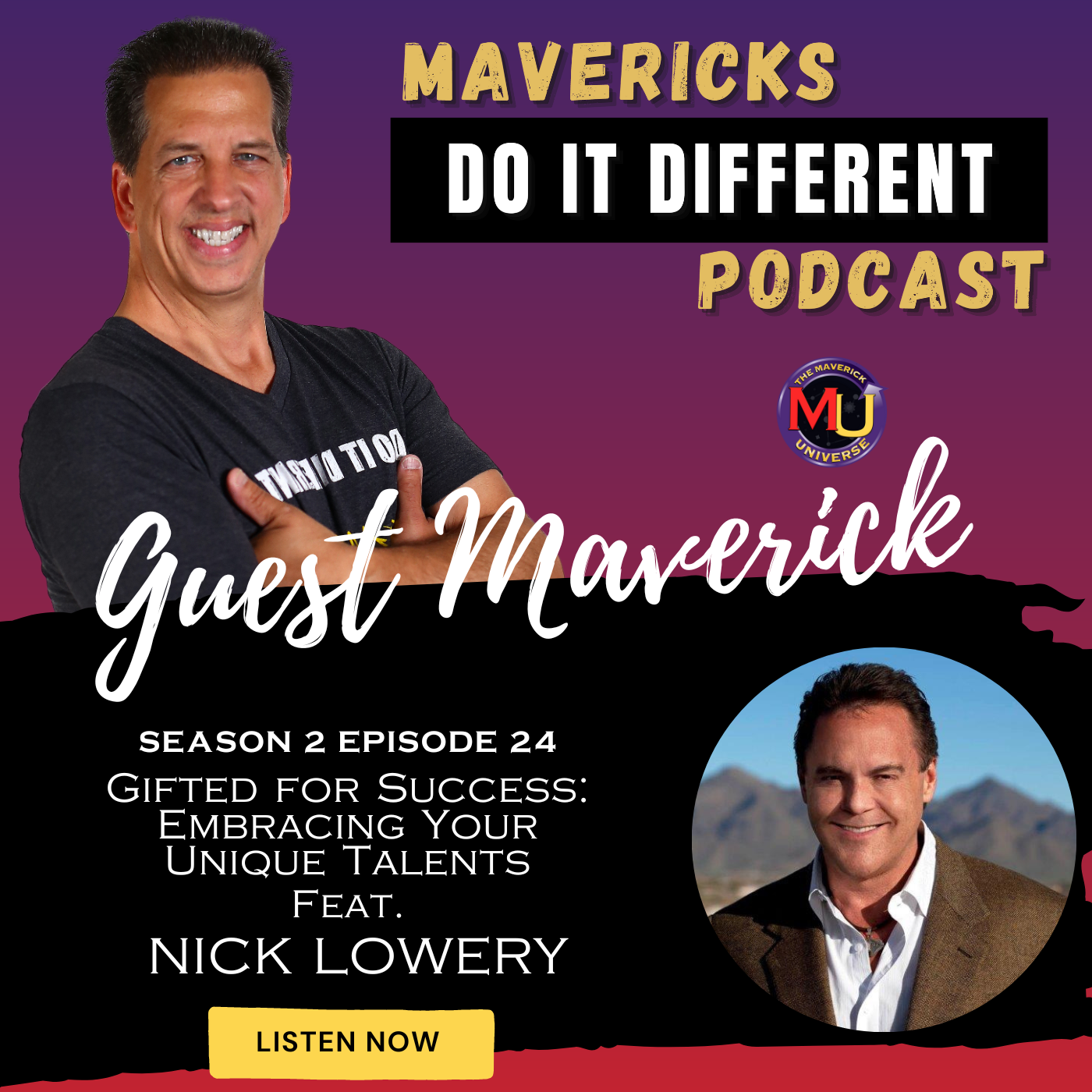 Gifted for Success: Embracing Your Unique Talents with Nick Lowery | MDIDS2E24