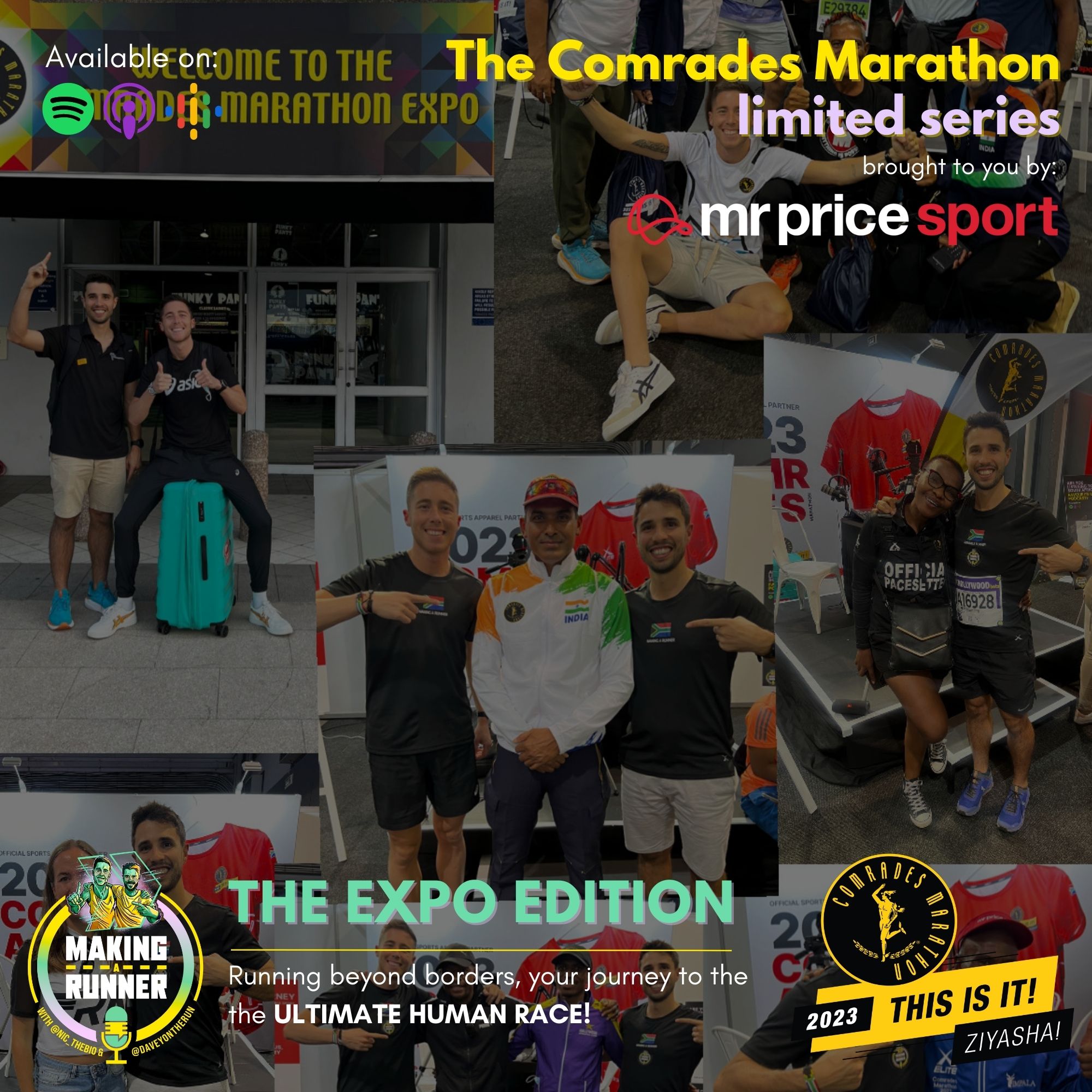 Comrades Limited Series | The Expo Edition - Running Beyond Borders, Your Journey to The Ultimate Human Race.