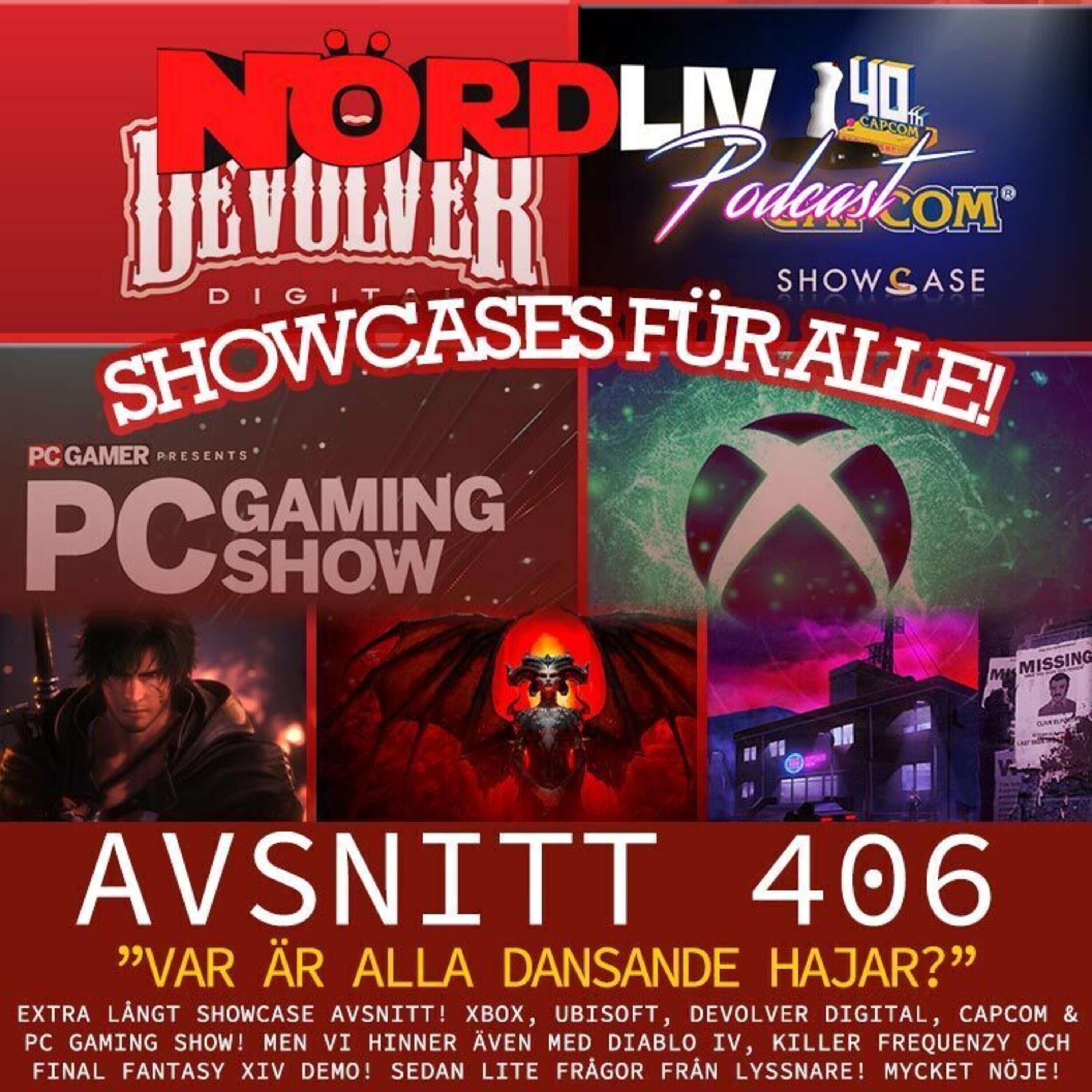 Avsnitt 406 - "Var är alla dansande hajar?"