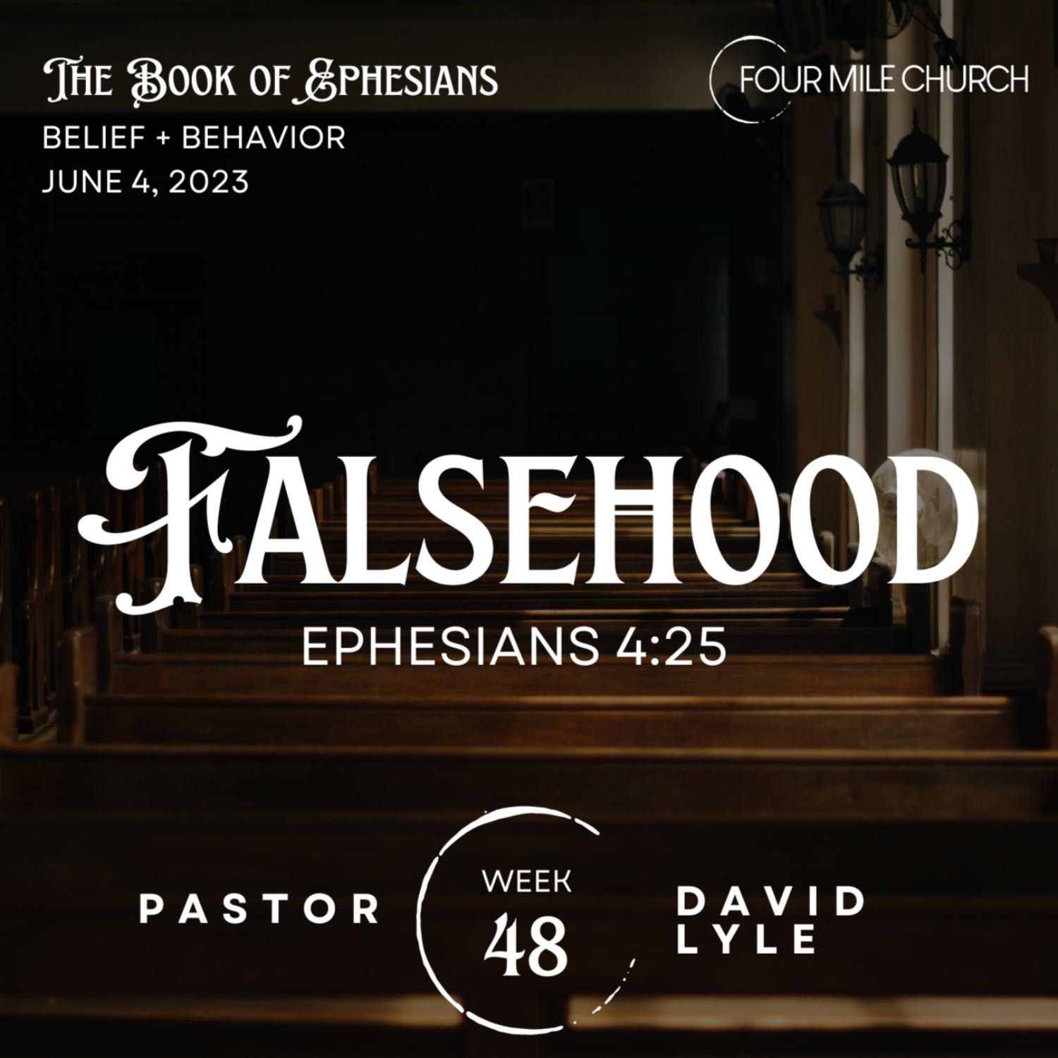 Ephesians 4:25 ~ Falsehood